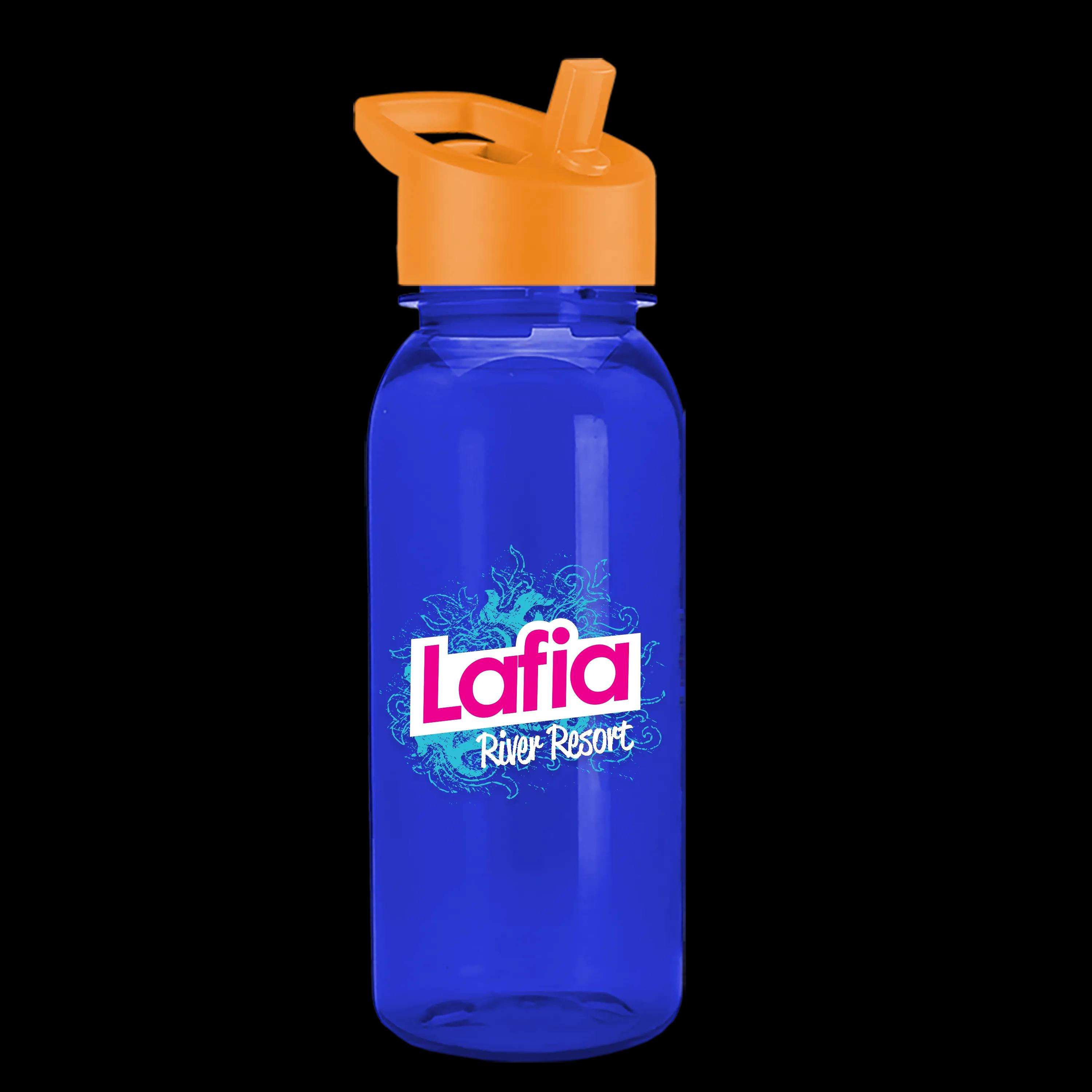 Garyline® Cadet Tritan® Bottle with Flip-Straw Lid - 18 oz. 57 of 174