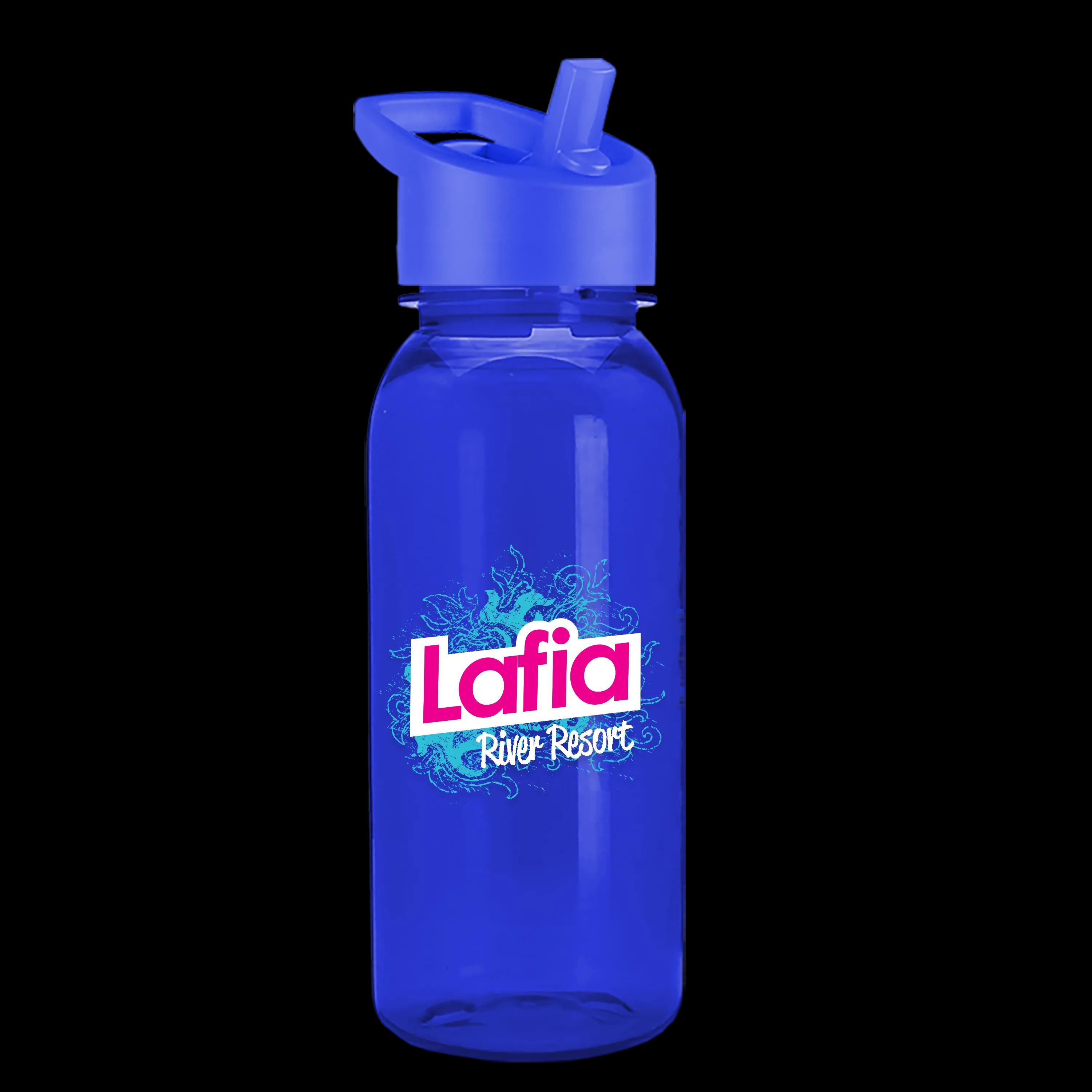 Garyline® Cadet Tritan® Bottle with Flip-Straw Lid - 18 oz. 60 of 174