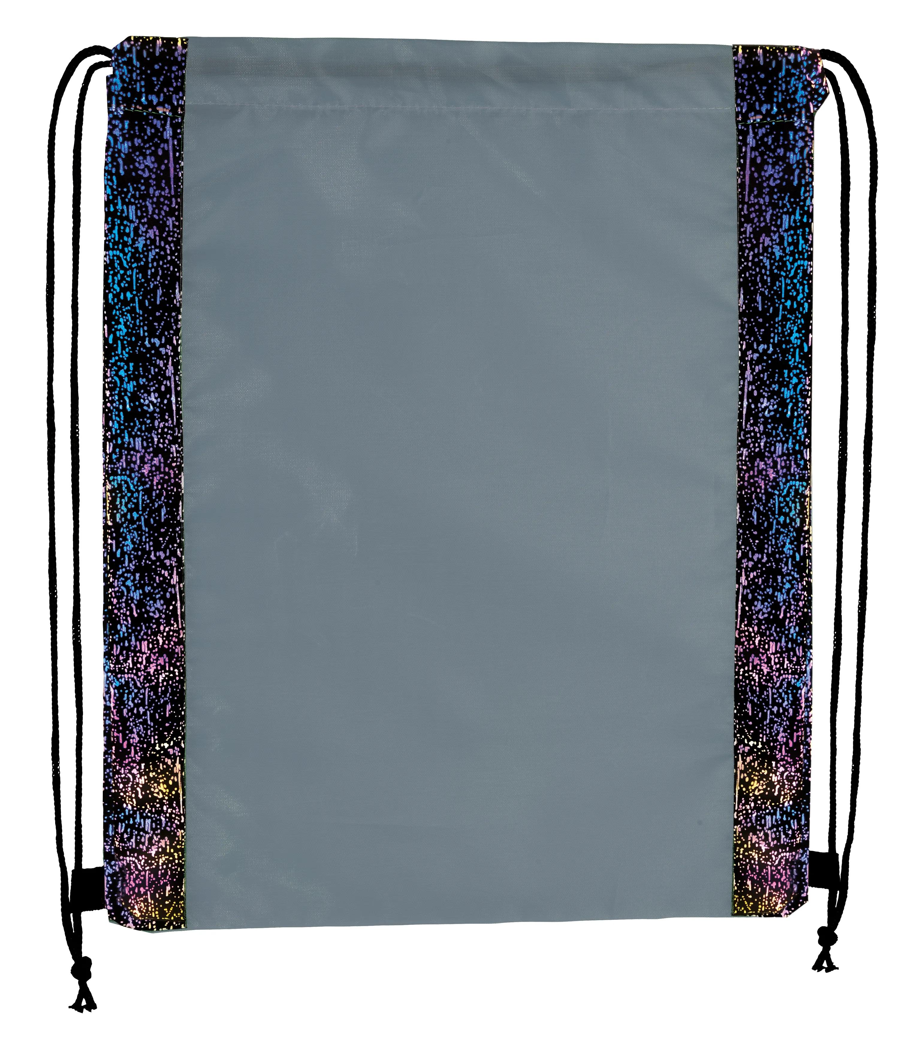 Reflective Splash Drawstring Backpack 7 of 26