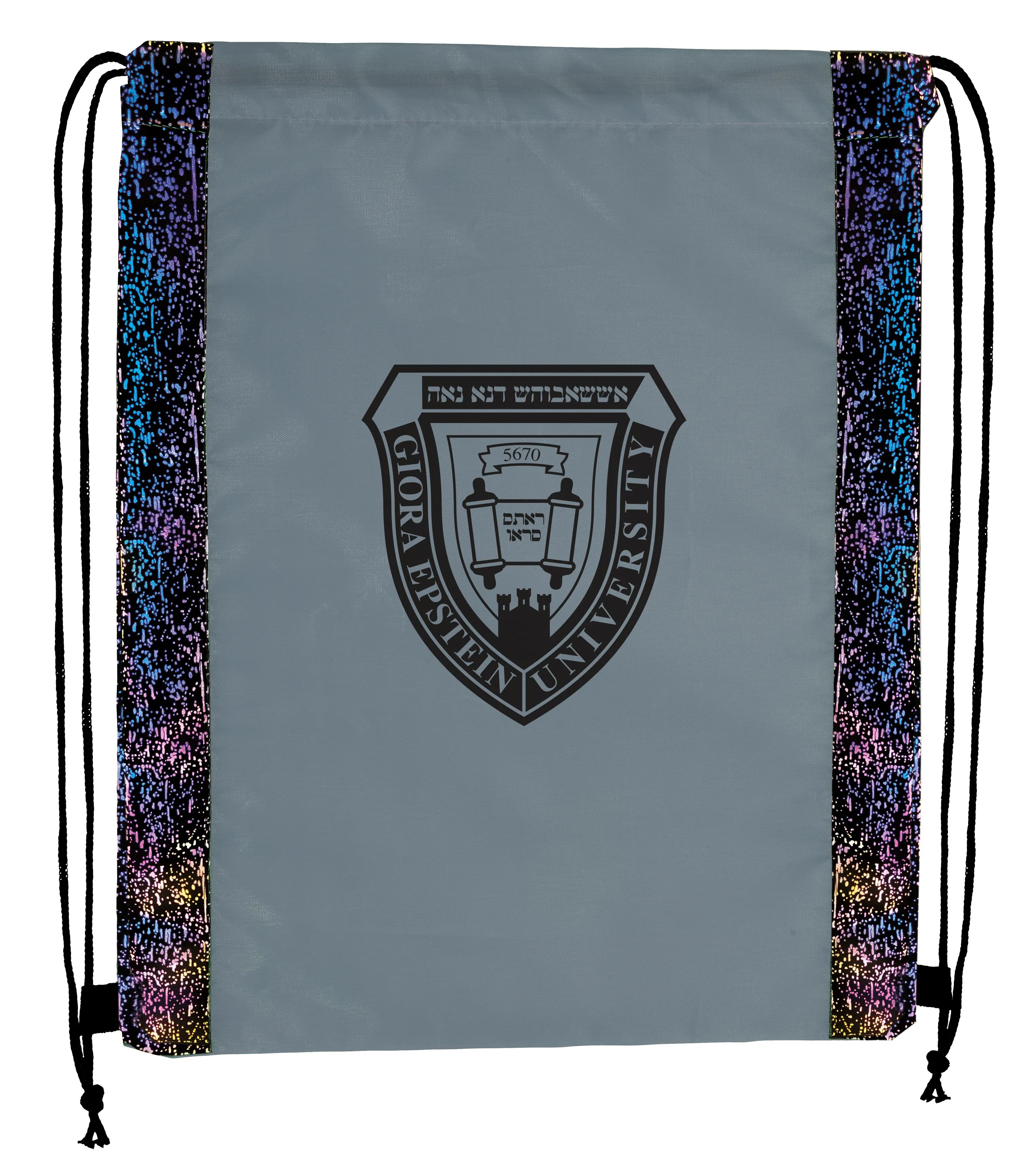 Reflective Splash Drawstring Backpack 17 of 26