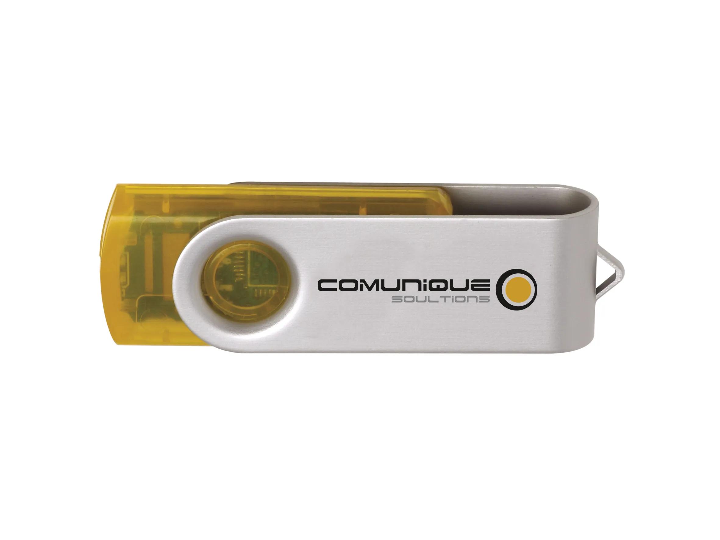 2 GB Translucent Folding USB 2.0 Flash Drive 9 of 9