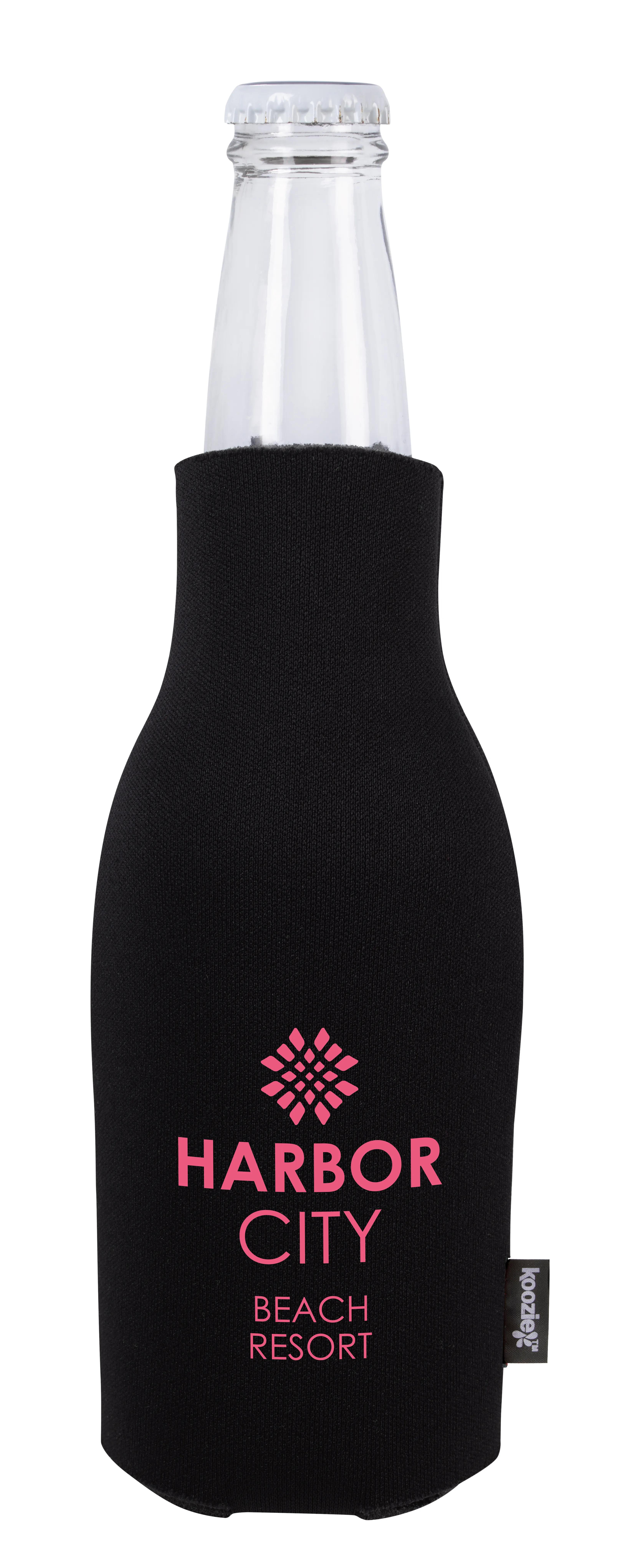 Koozie® Zip-Up Bottle Cooler with Opener 29 of 34