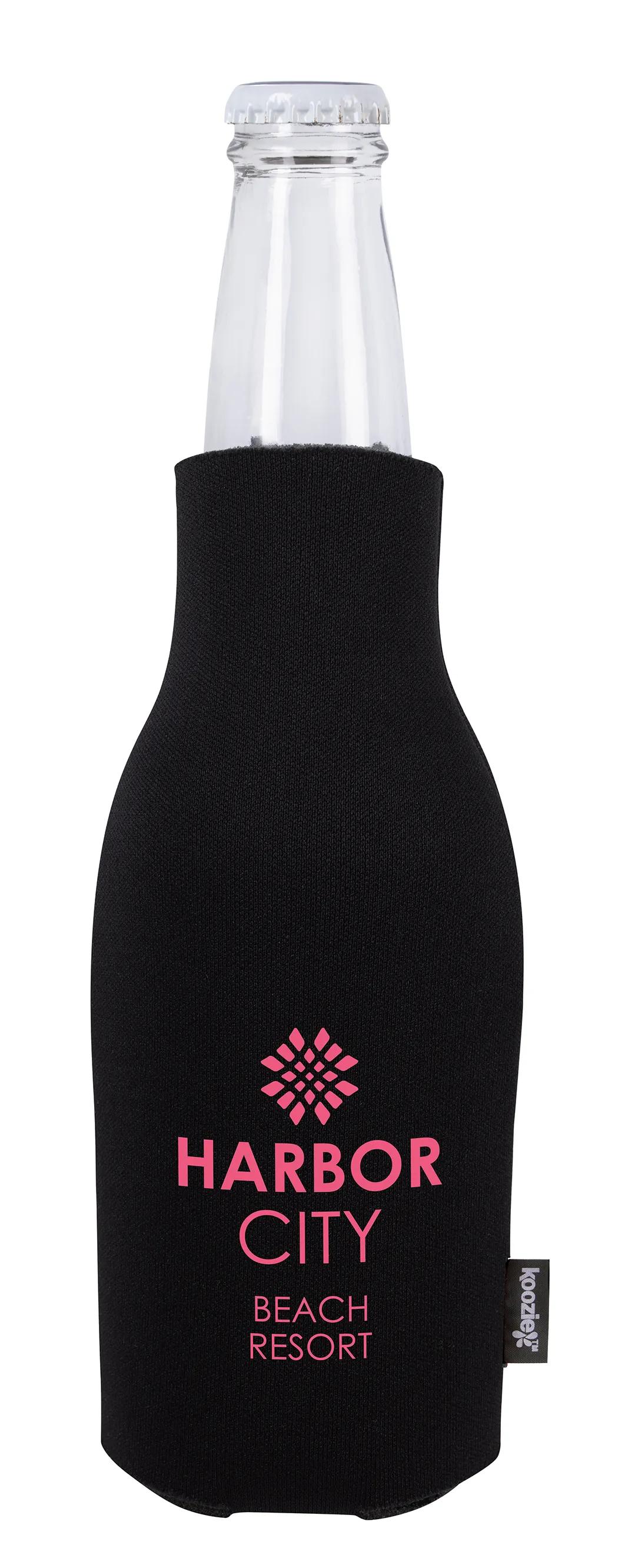 Koozie® Zip-Up Bottle Cooler with Opener 14 of 34