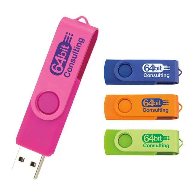 Universal Source® 4 GB Two Tone Folding USB 2.0 Flash Drive 6 of 22