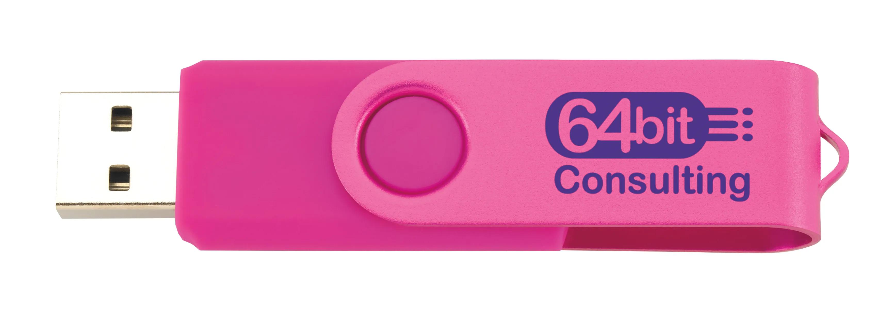 Universal Source® 4 GB Two Tone Folding USB 2.0 Flash Drive 16 of 22