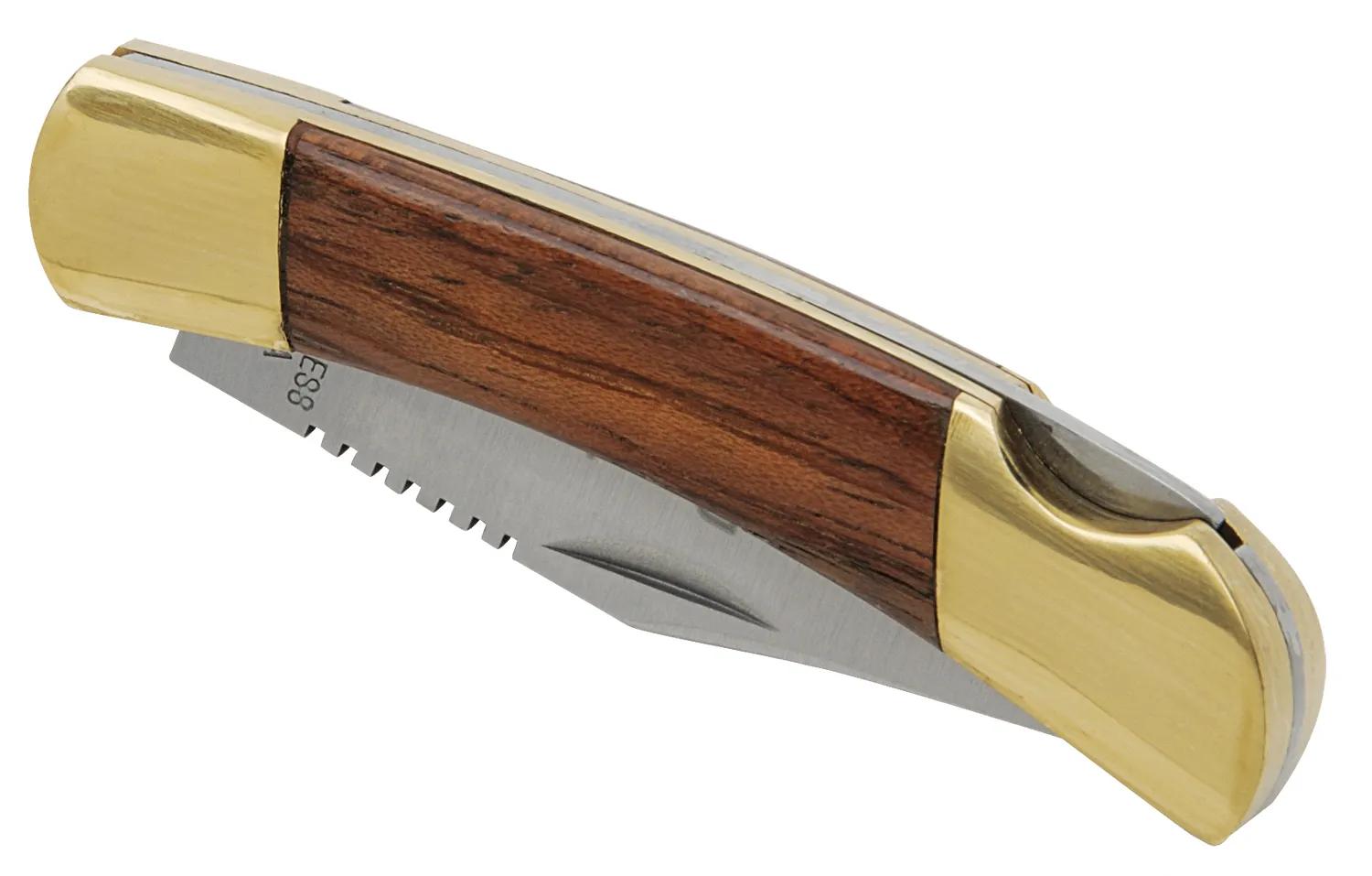 Small Rosewood Pocket Knife - Gold 4 of 7