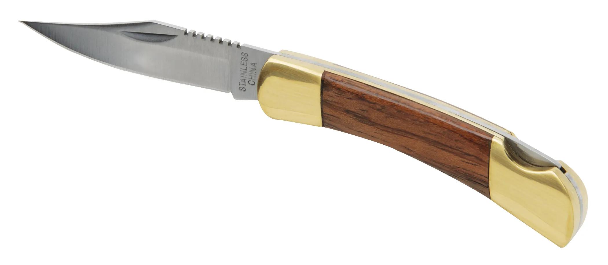Small Rosewood Pocket Knife - Gold 7 of 7