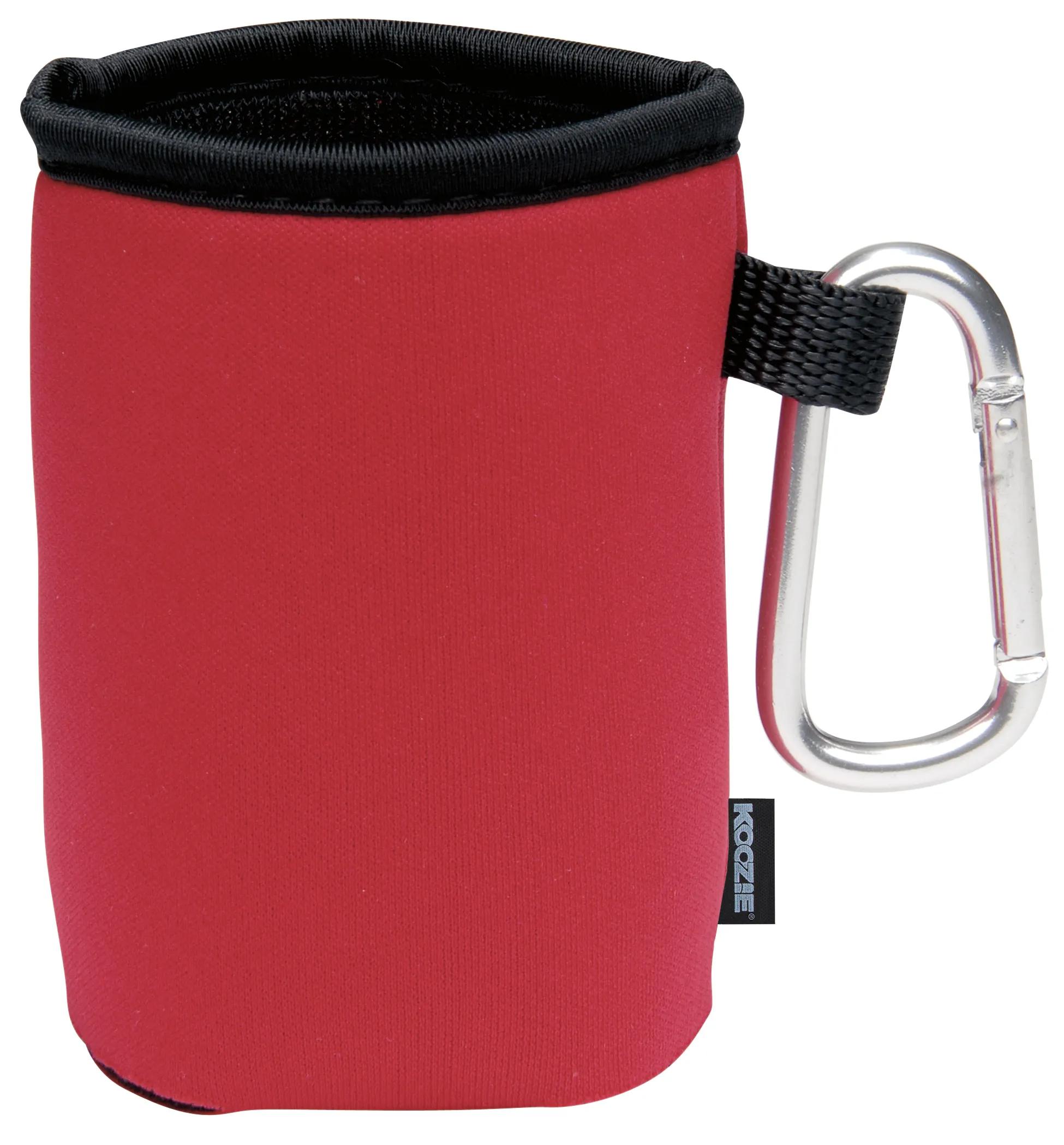 Koozie® Collapsible Can Cooler with Carabiner 4 of 8