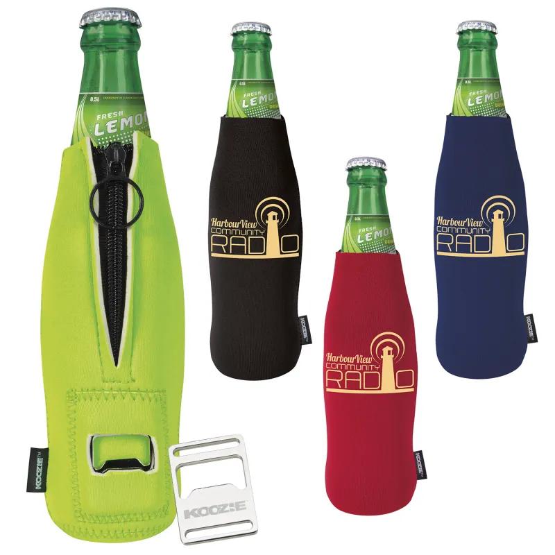 Koozie® Bottle Cooler w/ Removable Bottle Opener 5 of 17