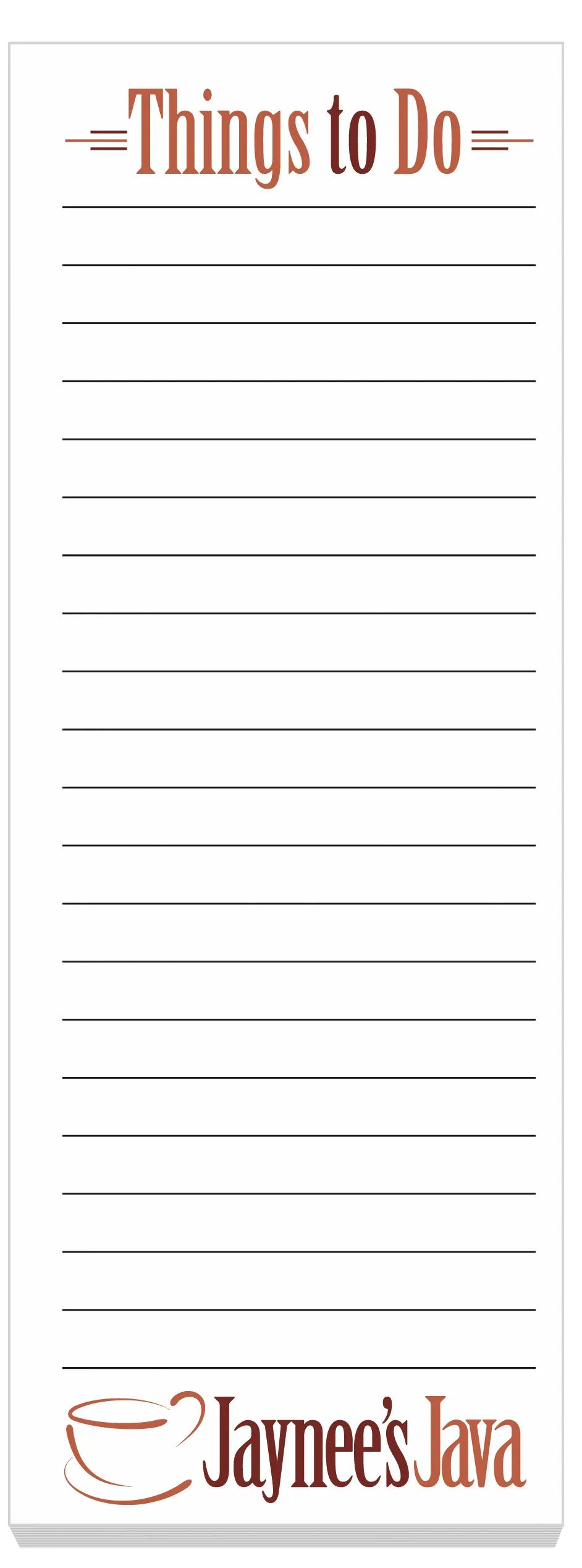 Souvenir® Sticky Note™ 3" x 8" Pad, 25 sheet 6 of 12
