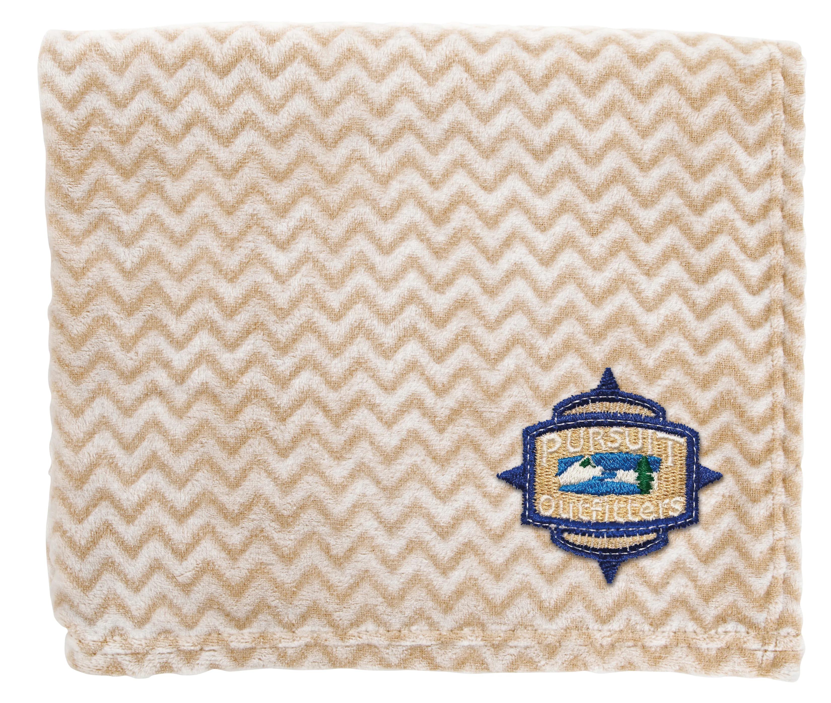 Two-Tone Wave Flannel Blanket 10 of 18