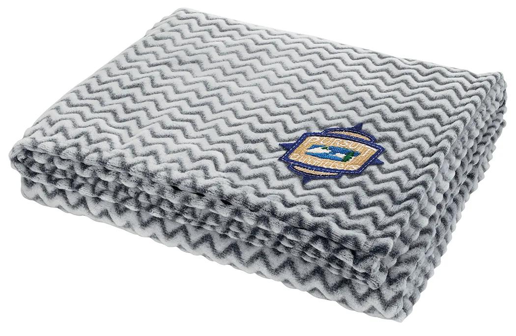 Two-Tone Wave Flannel Blanket 10 of 22
