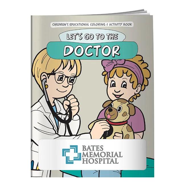 Coloring Book: Let's Go to the Doctor 2 of 4