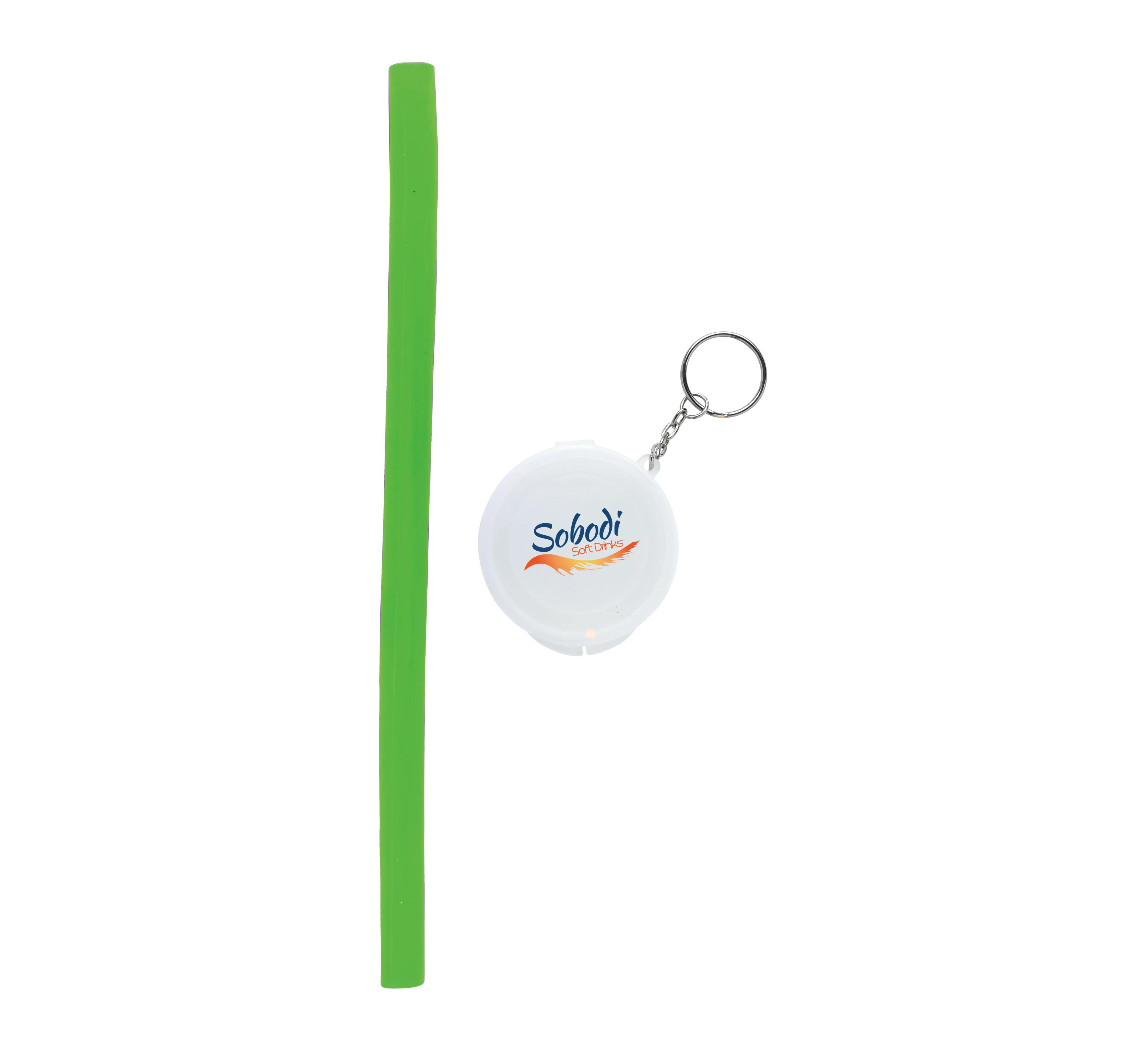 Delight Silicone Straw in Box with Keychain 12 of 17