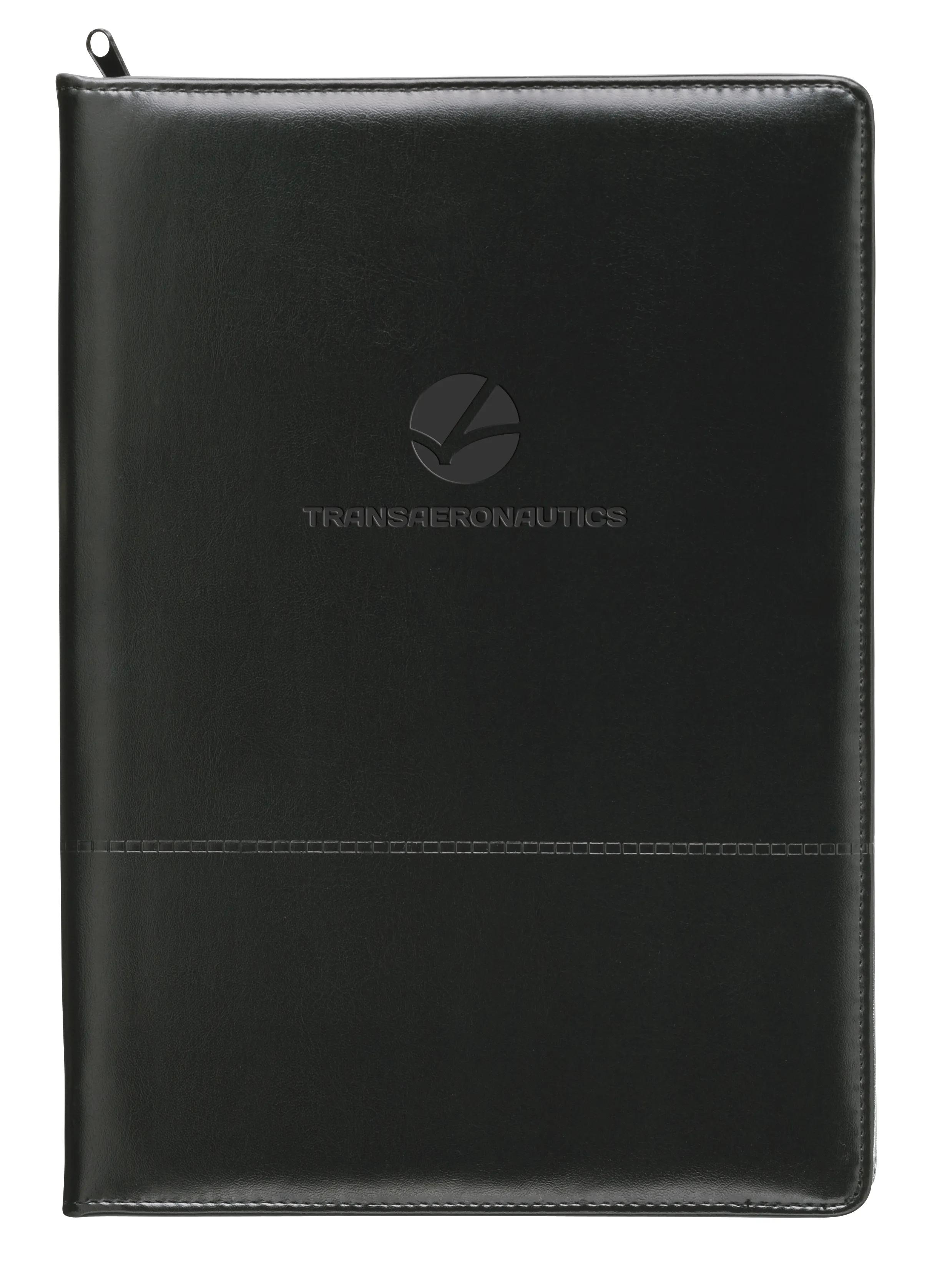 Script Zippered Padfolio 3 of 8