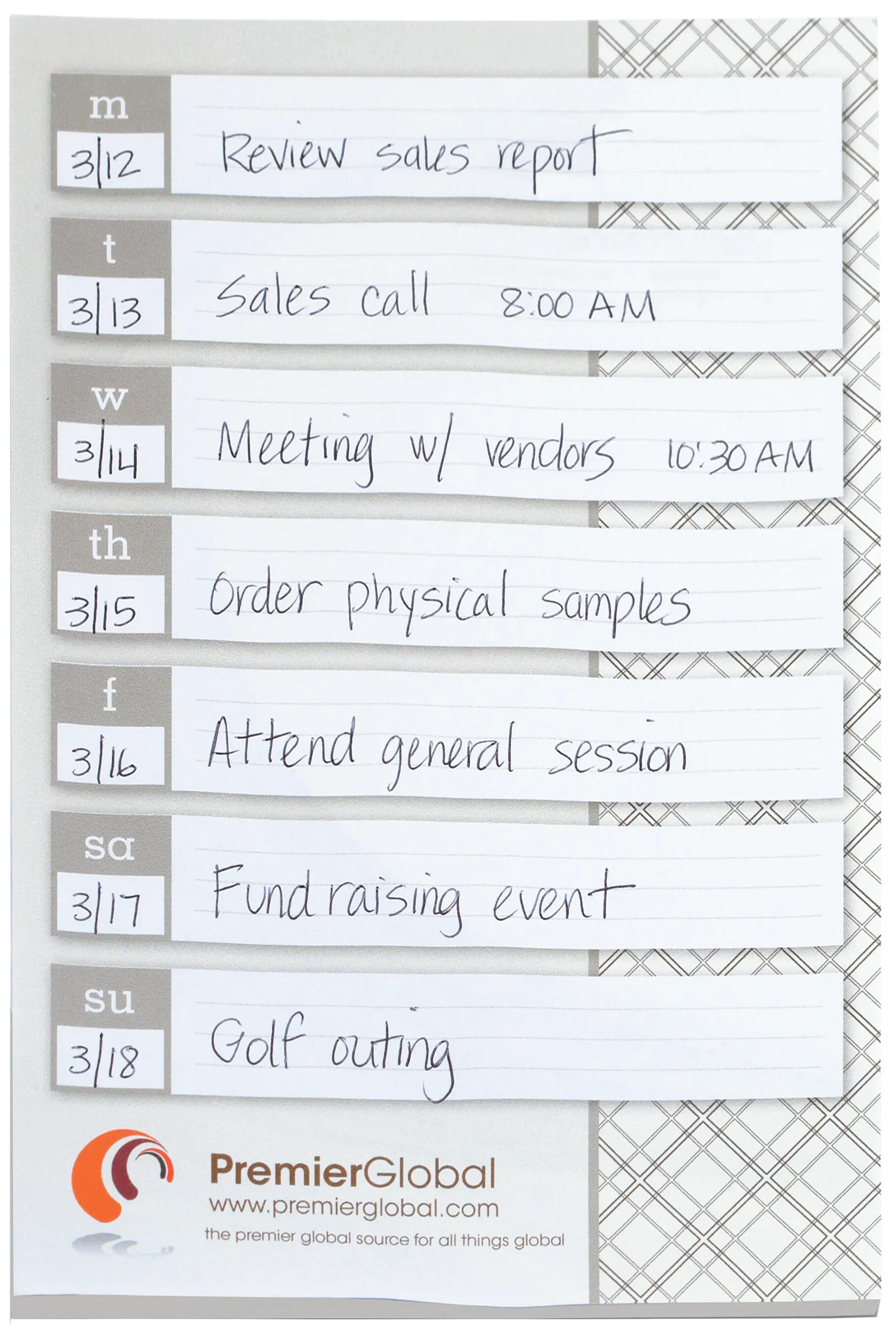 Souvenir® Sticky Note™ 6" x 9" Large Pad, 50 sheet 16 of 18
