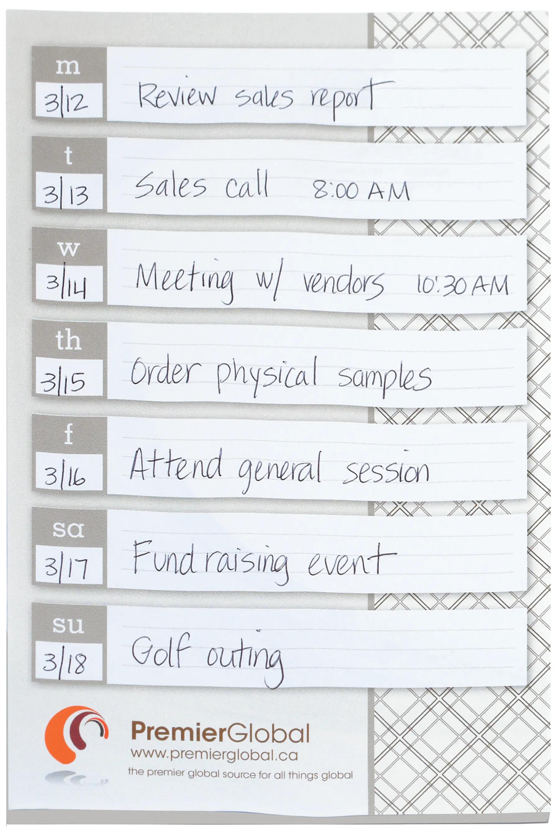 Souvenir® Sticky Note™ 6" x 9" Large Pad, 50 sheet 7 of 18
