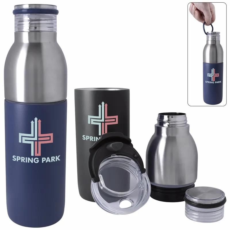 Active 2-in-1 Vacuum Bottle Tumbler - 22 oz.