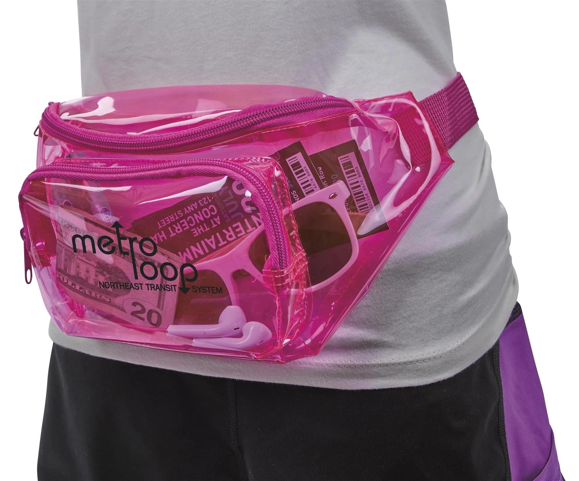 Translucent Color Fanny Pack 3 of 28