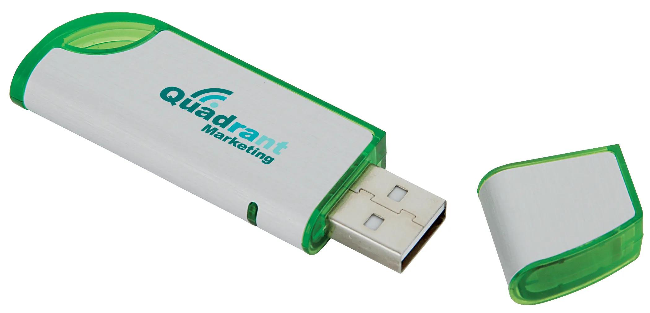 2 GB Slanted USB 2.0 Flash Drive 8 of 9