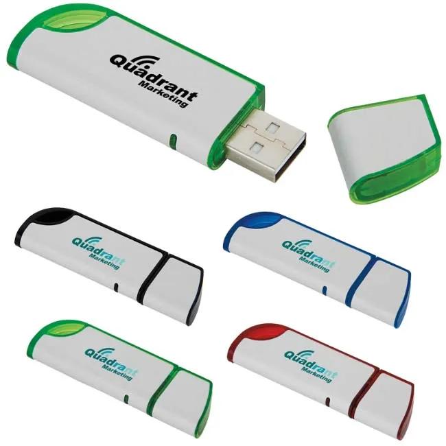 2 GB Slanted USB 2.0 Flash Drive 1 of 9