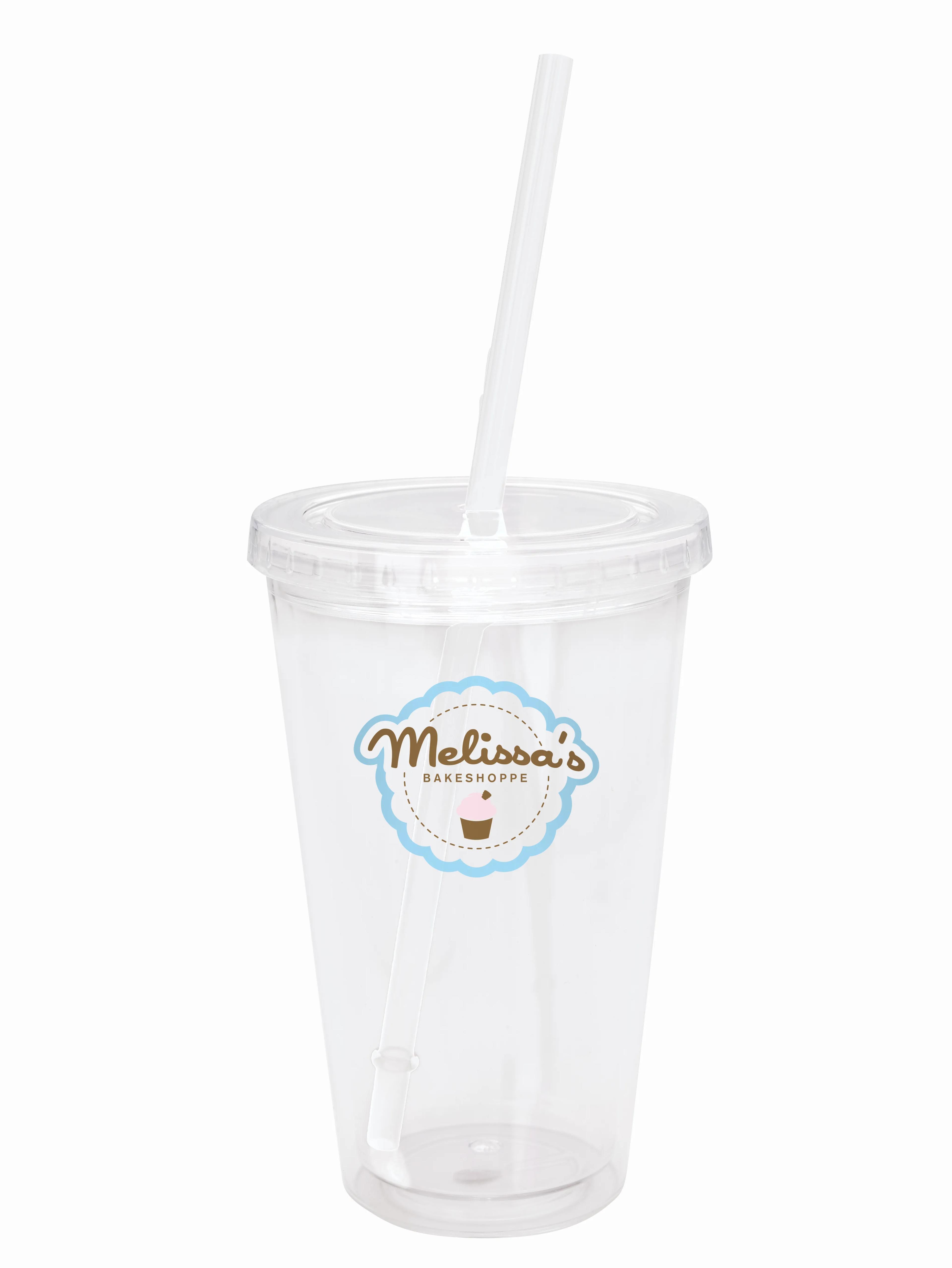Good Value™ Clear Tumbler with Colored Lid - 18 oz. 69 of 111