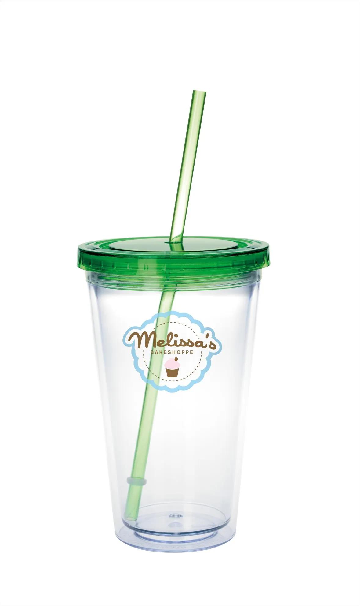 Clear Tumbler with Colored Lid - 18 oz. 20 of 62