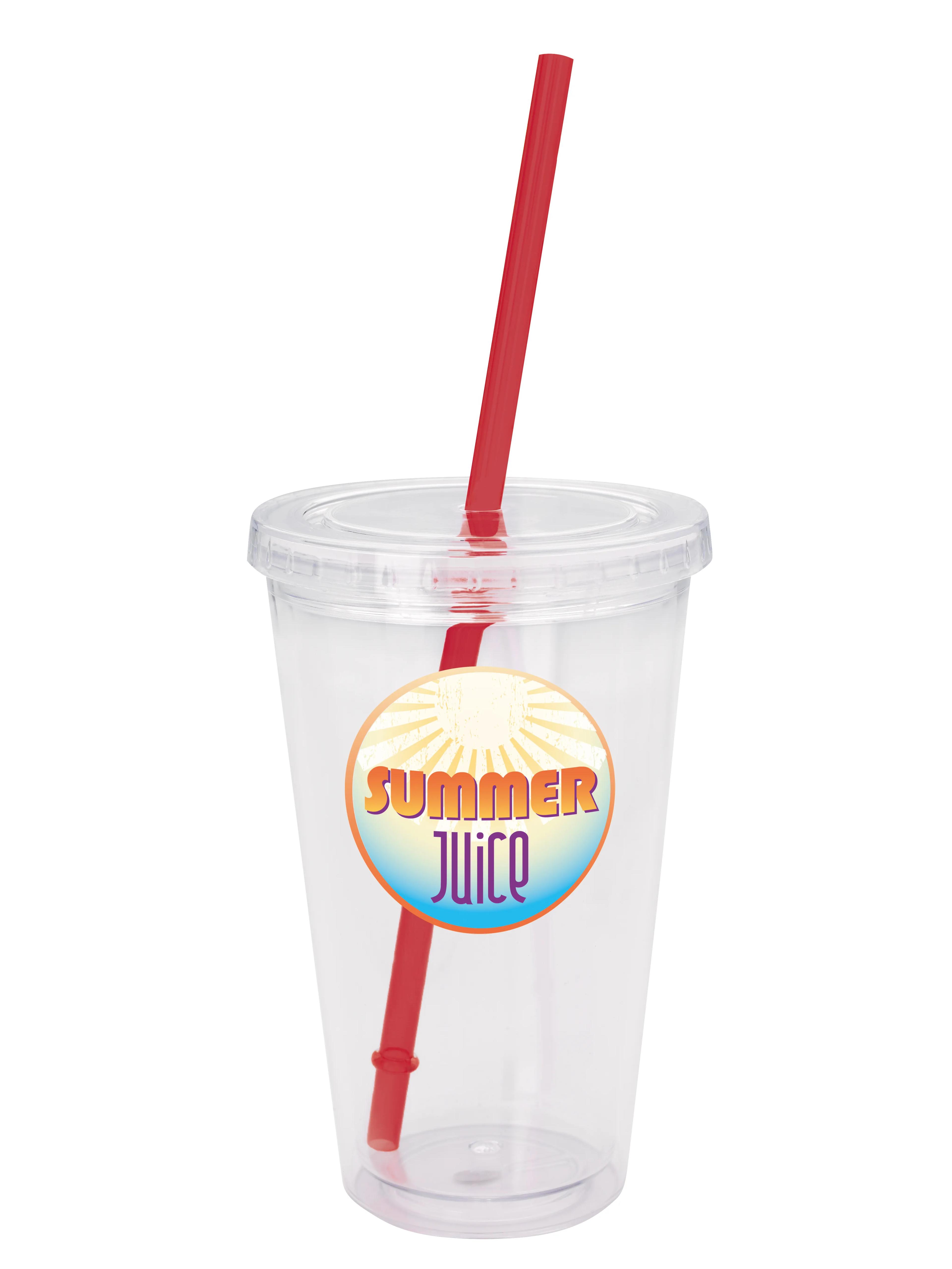 Good Value™ Clear Tumbler with Colored Lid - 18 oz. 75 of 111