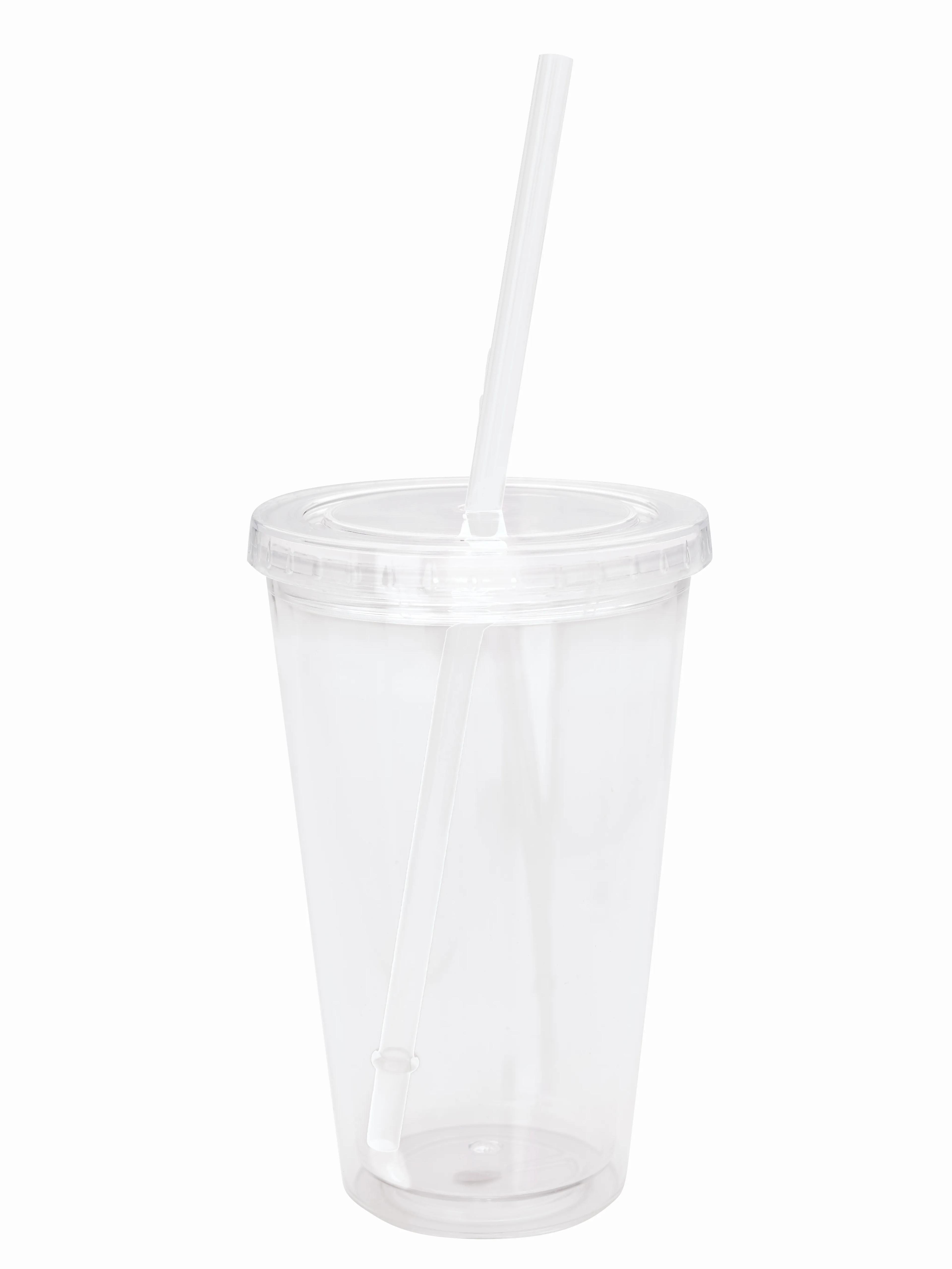 Clear Tumbler with Colored Lid - 18 oz. 4 of 62