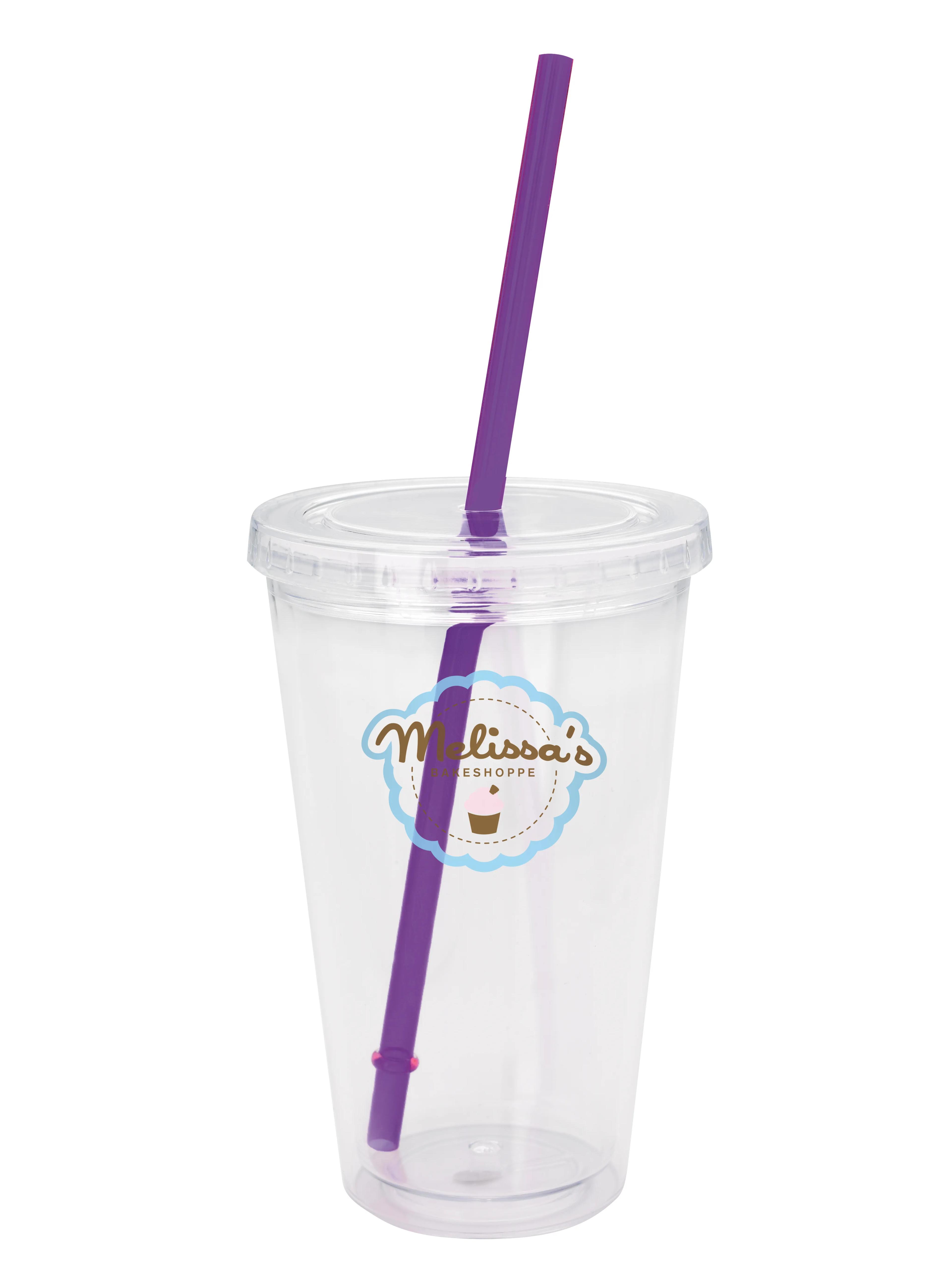 Good Value™ Clear Tumbler with Colored Lid - 18 oz. 73 of 111