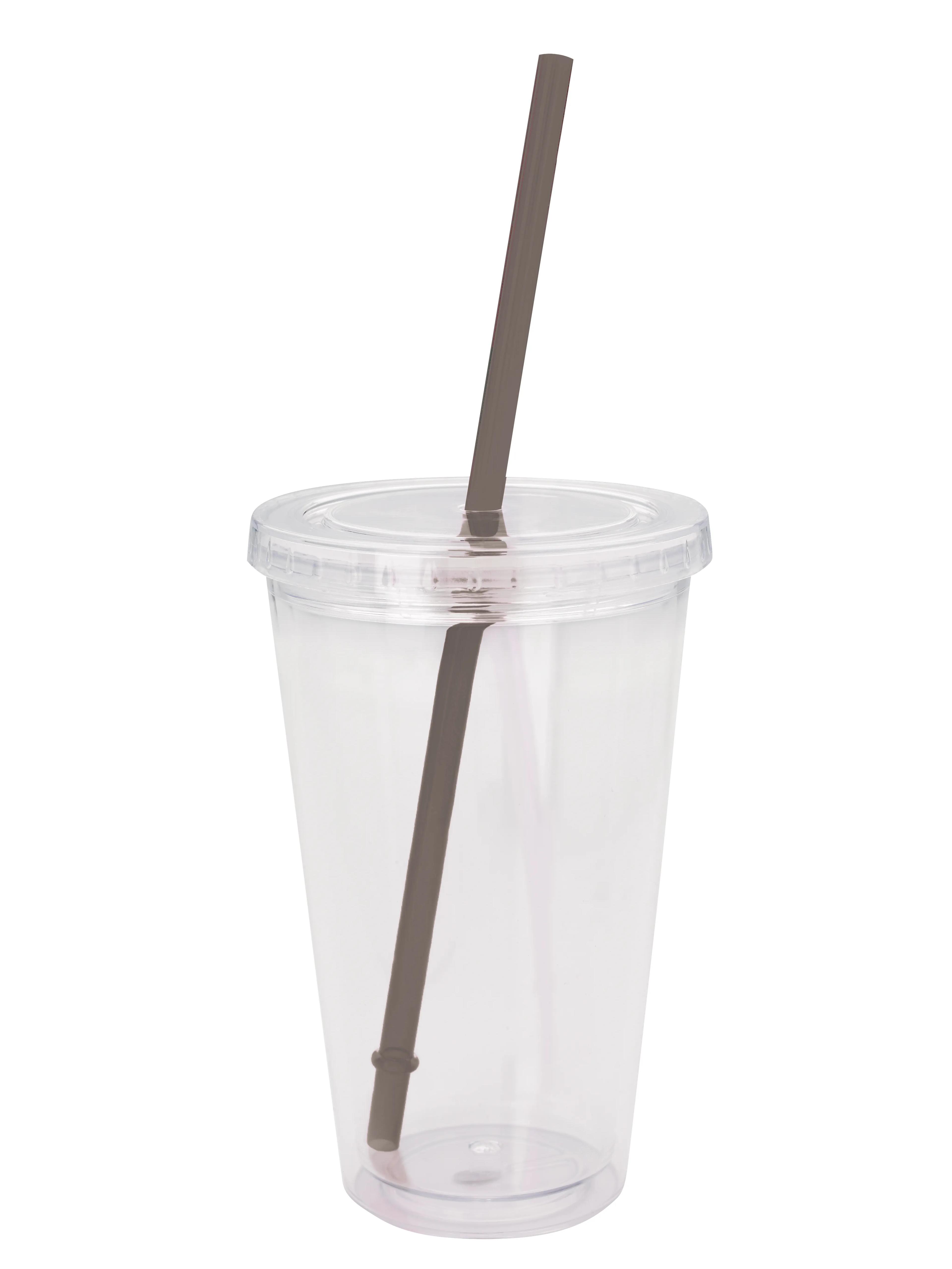 Clear Tumbler with Colored Lid - 18 oz. 30 of 62