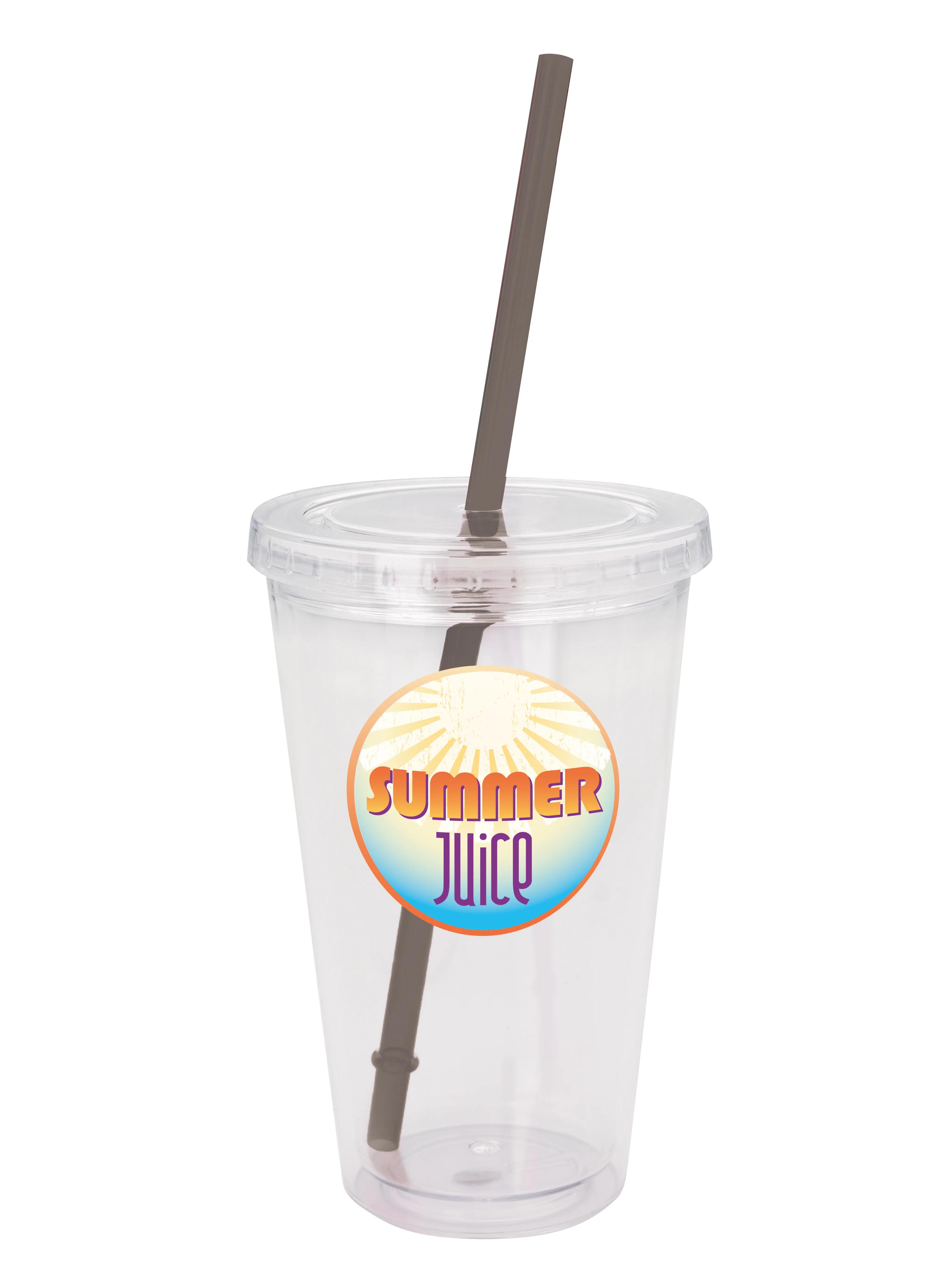 Good Value™ Clear Tumbler with Colored Lid - 18 oz. 77 of 111