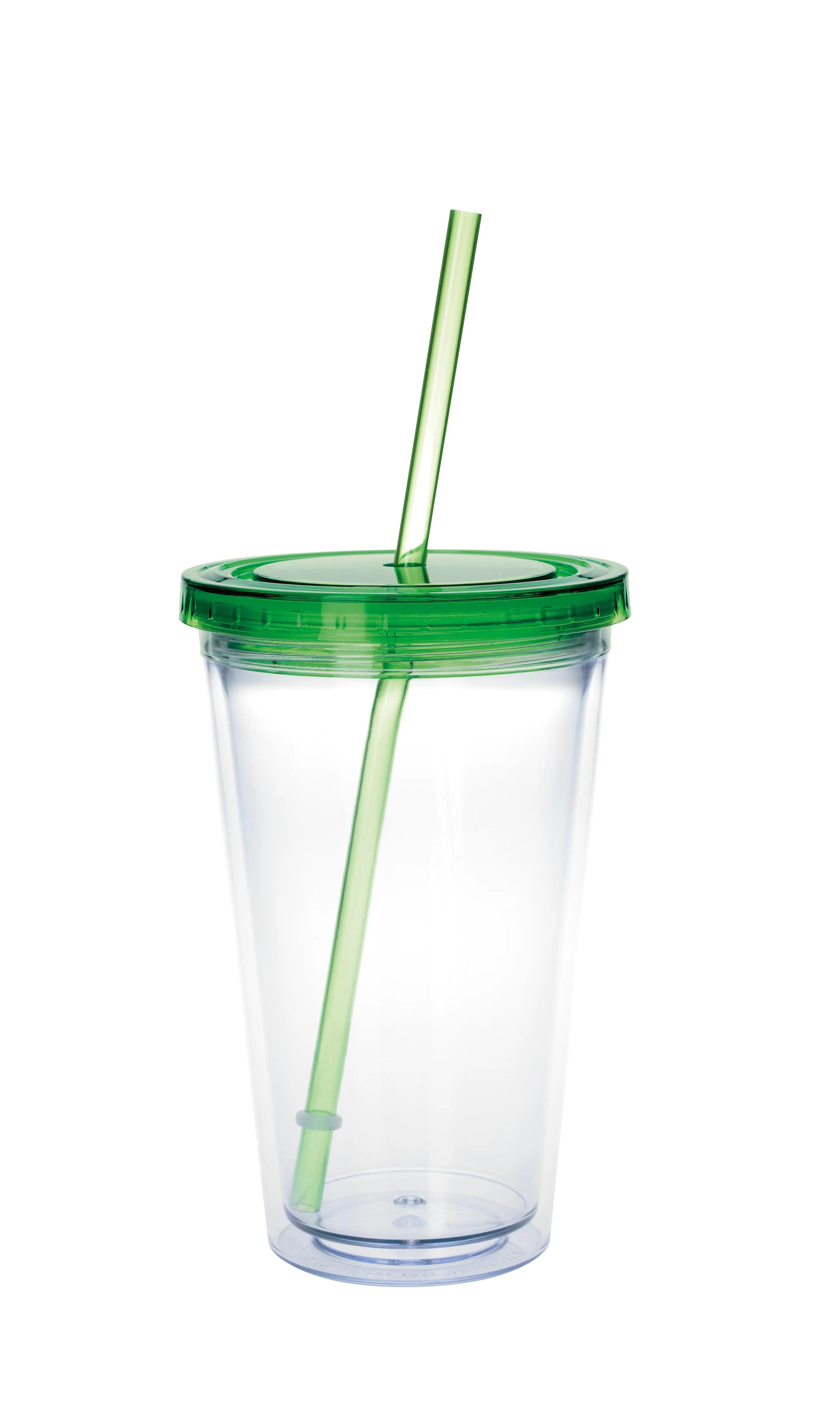 Clear Tumbler with Colored Lid - 18 oz. 31 of 62