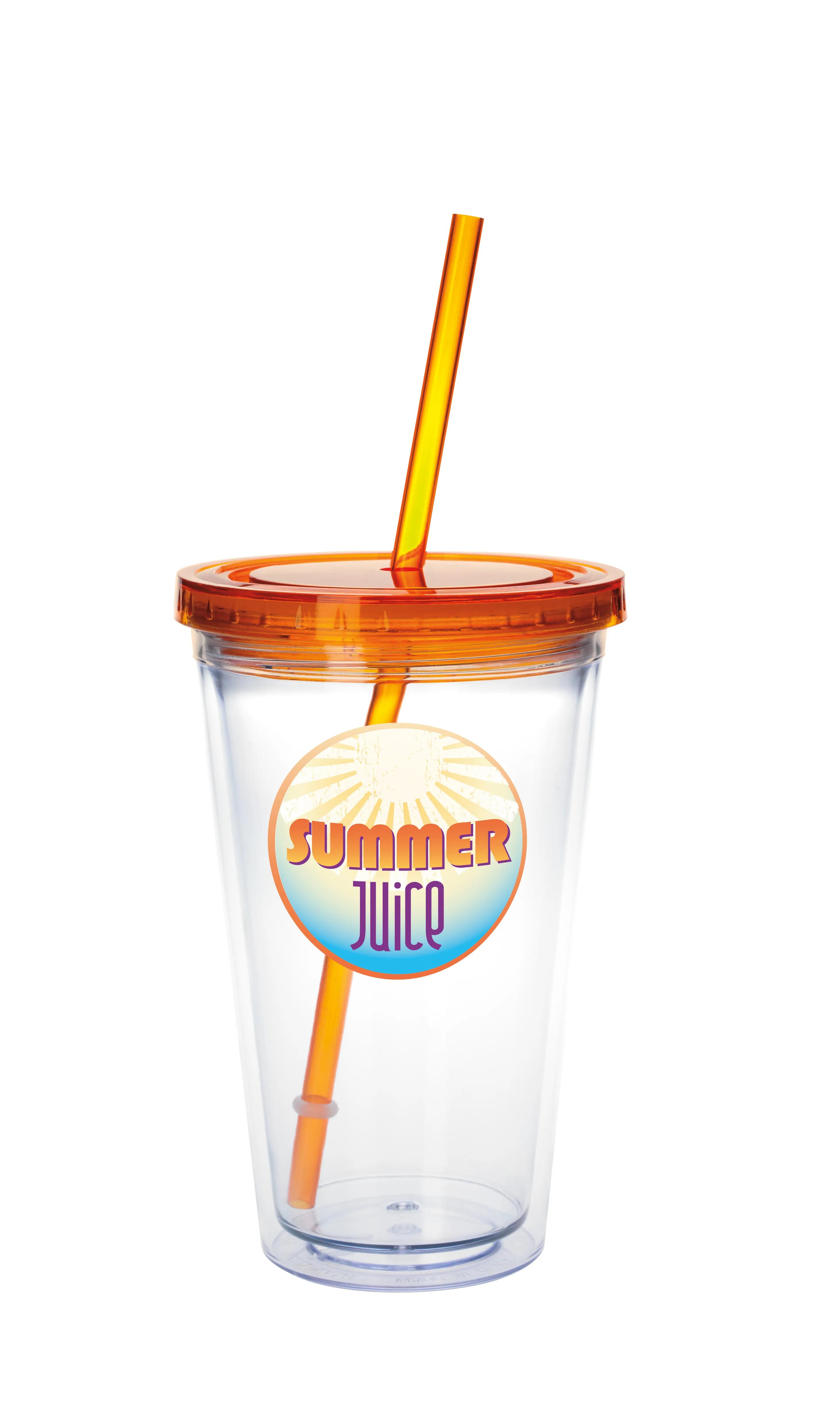 Good Value™ Clear Tumbler with Colored Lid - 18 oz. 80 of 111
