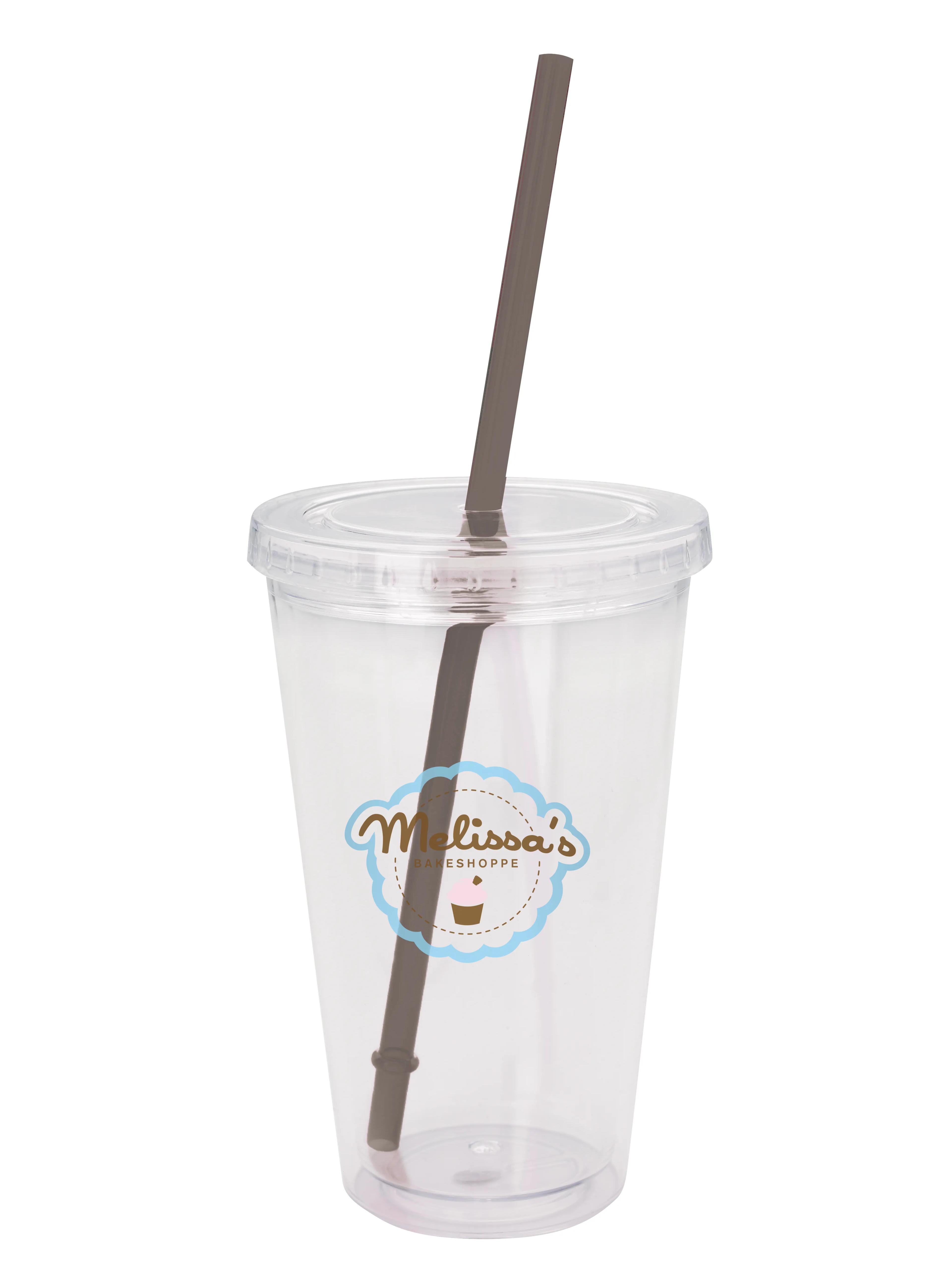 Clear Tumbler with Colored Lid - 18 oz. 50 of 62