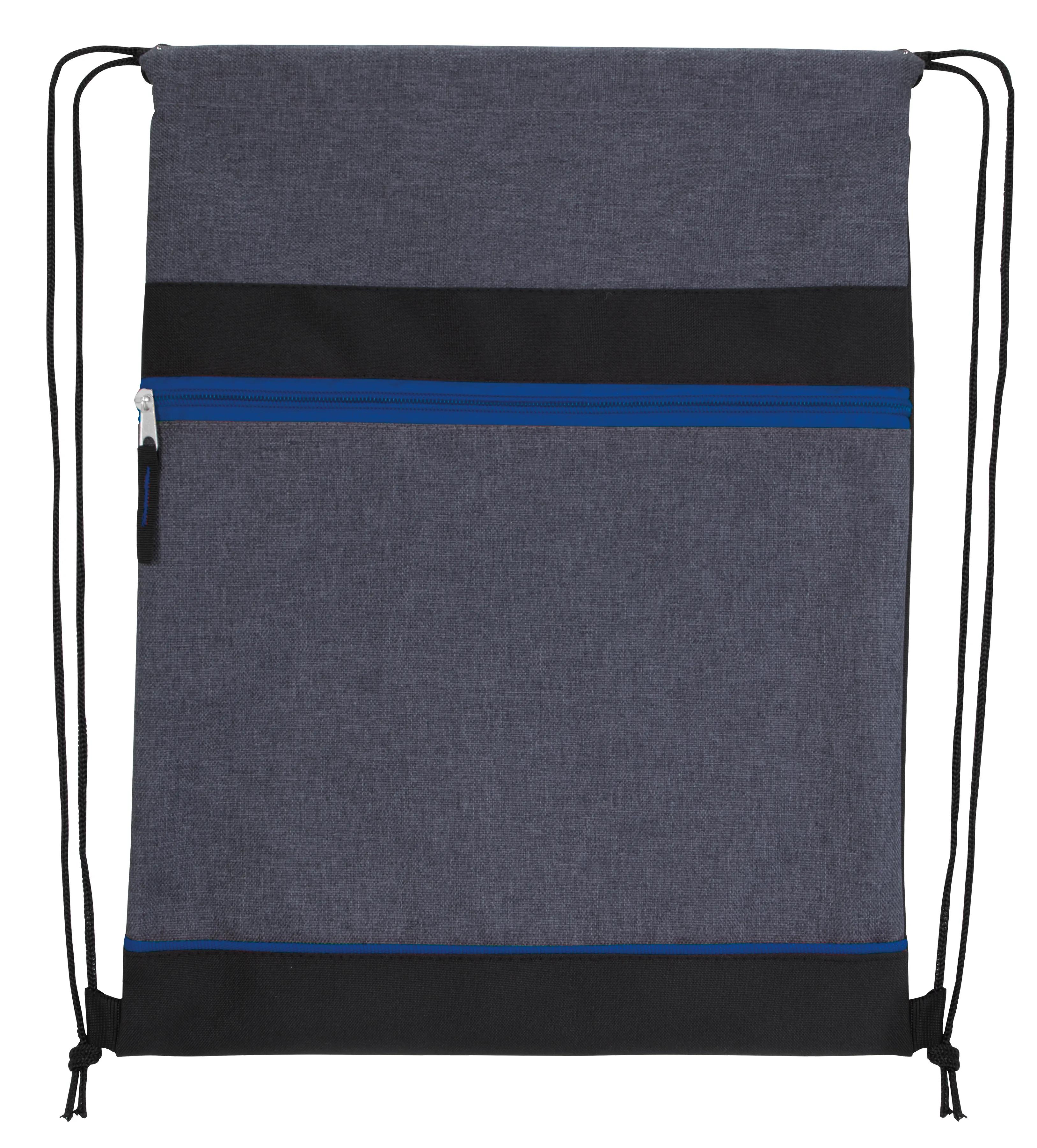 RPET Two-Tone Drawstring Backpack 6 of 28