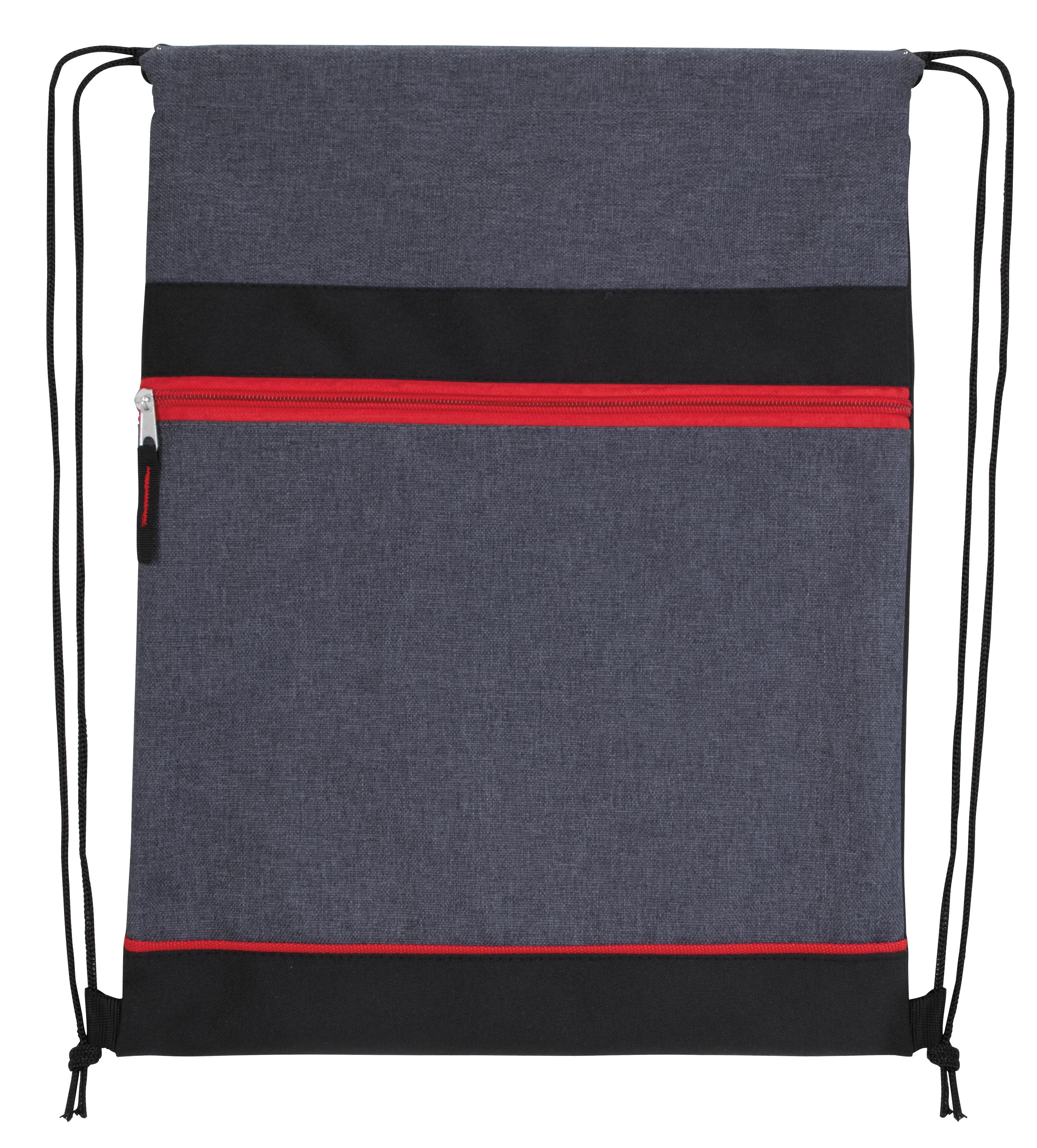 RPET Two-Tone Drawstring Backpack 5 of 28