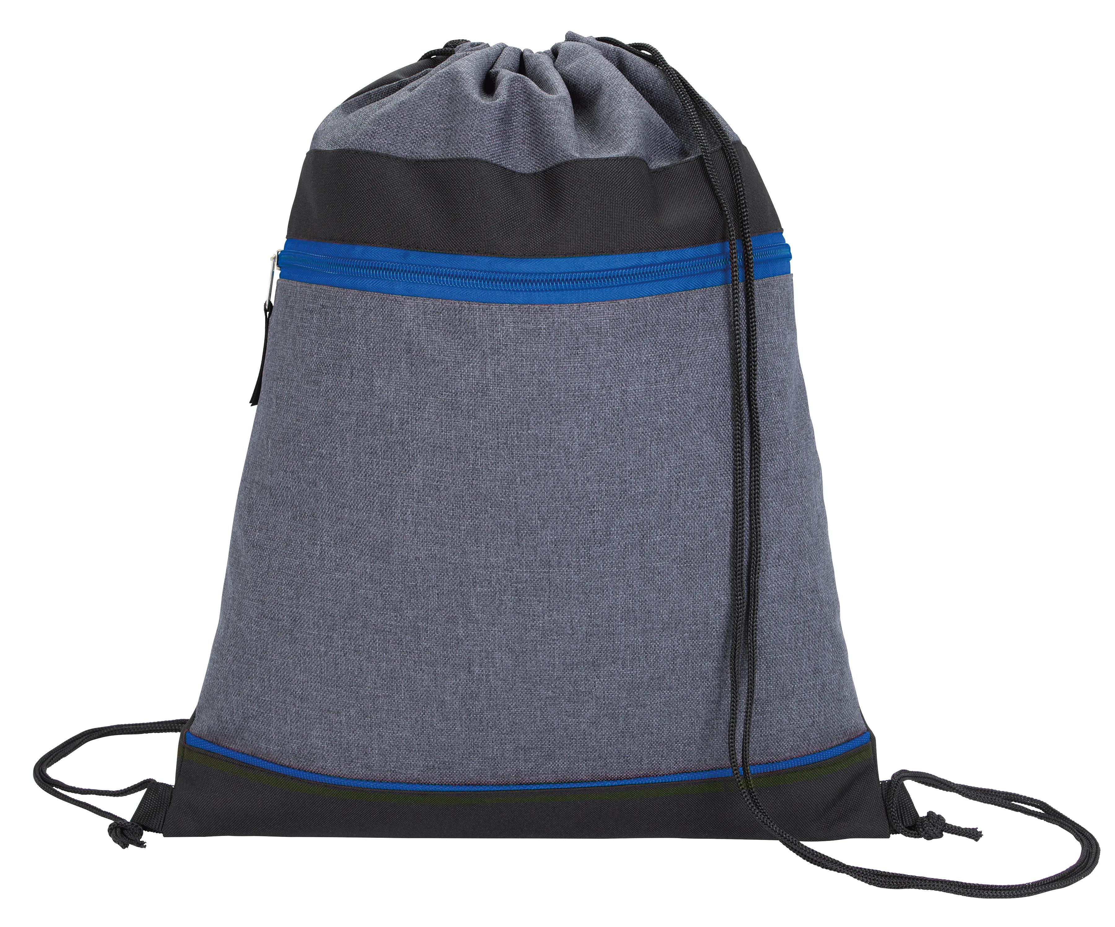 RPET Two-Tone Drawstring Backpack 19 of 28