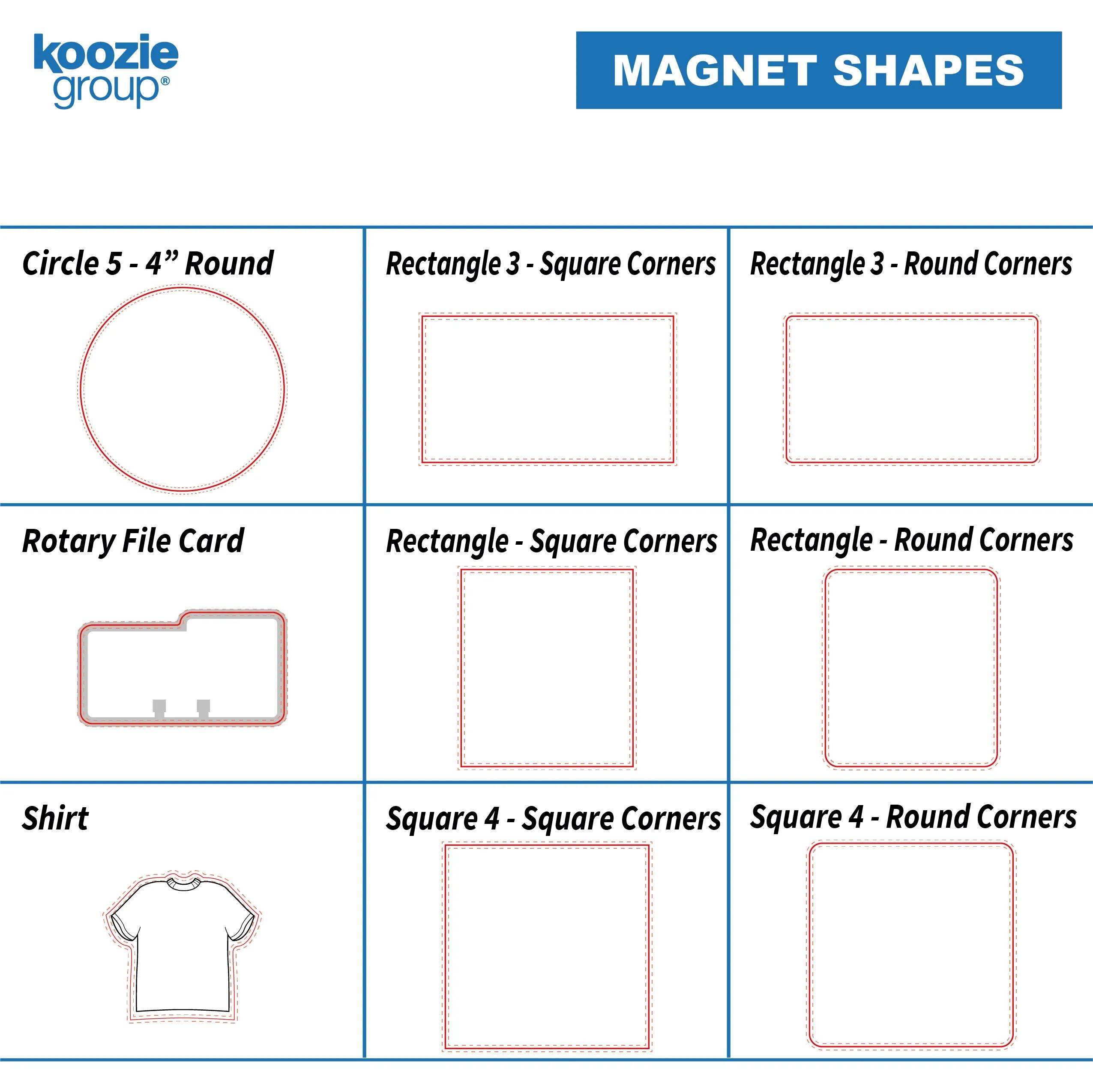 20 Mil Large Stock Shape Magnet 25 of 28