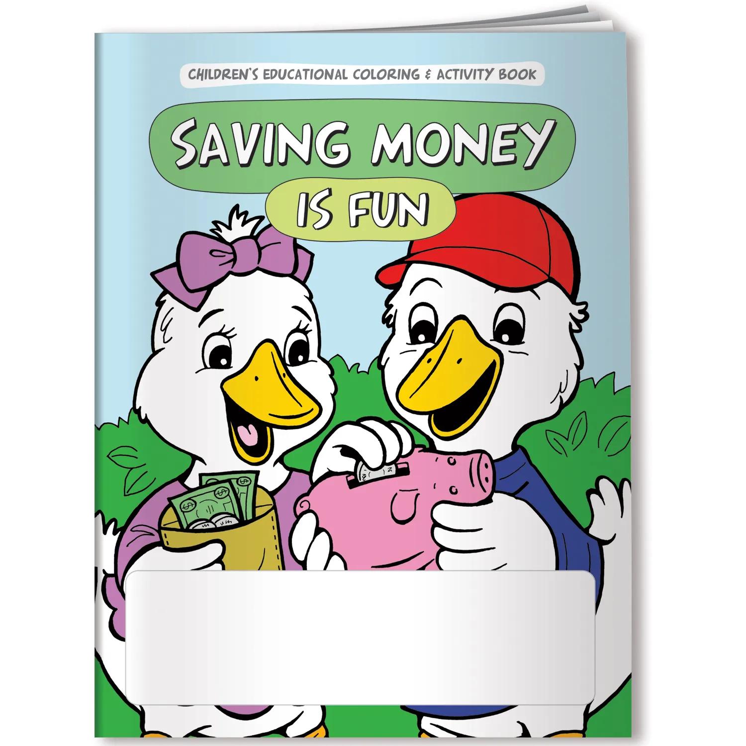 Coloring Book: Saving Money is Fun 1 of 5