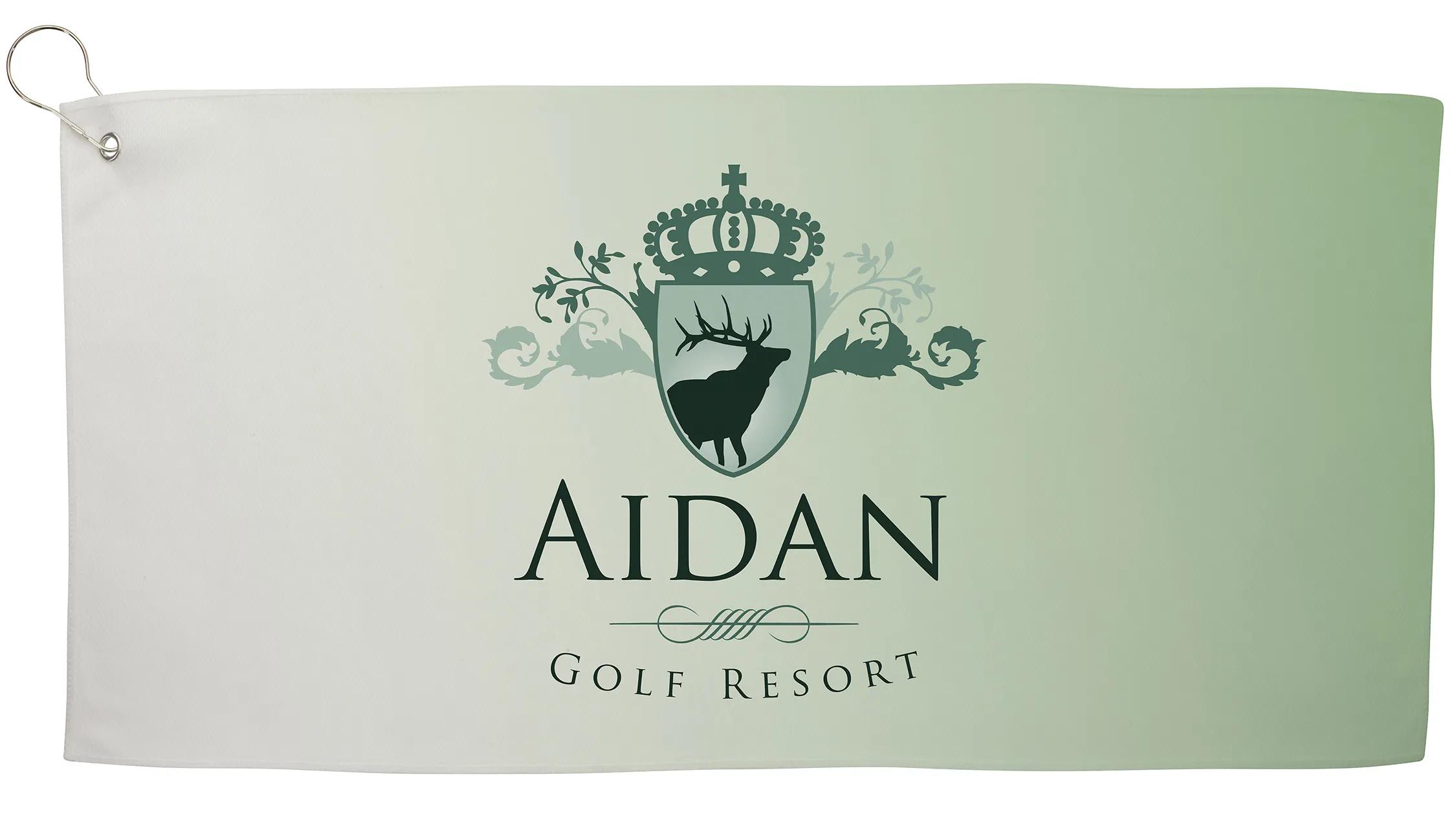 Full-Color Cooling Golf Towel - Large
