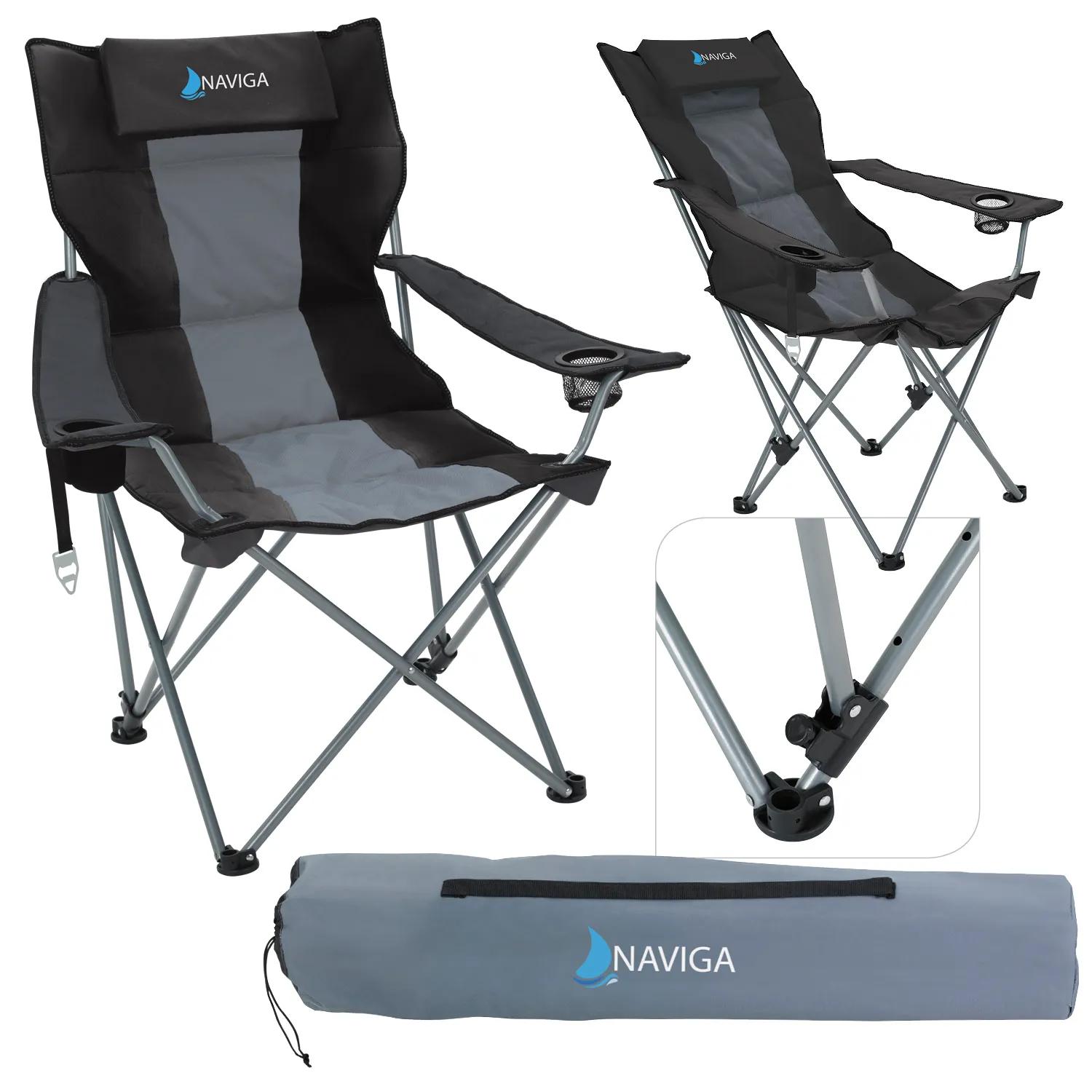 Premium Stripe Reclining Chair 16 of 35