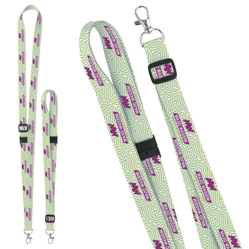Universal Source® 3/4" Adjustable Polyester 4 Color Lanyard 7 of 11