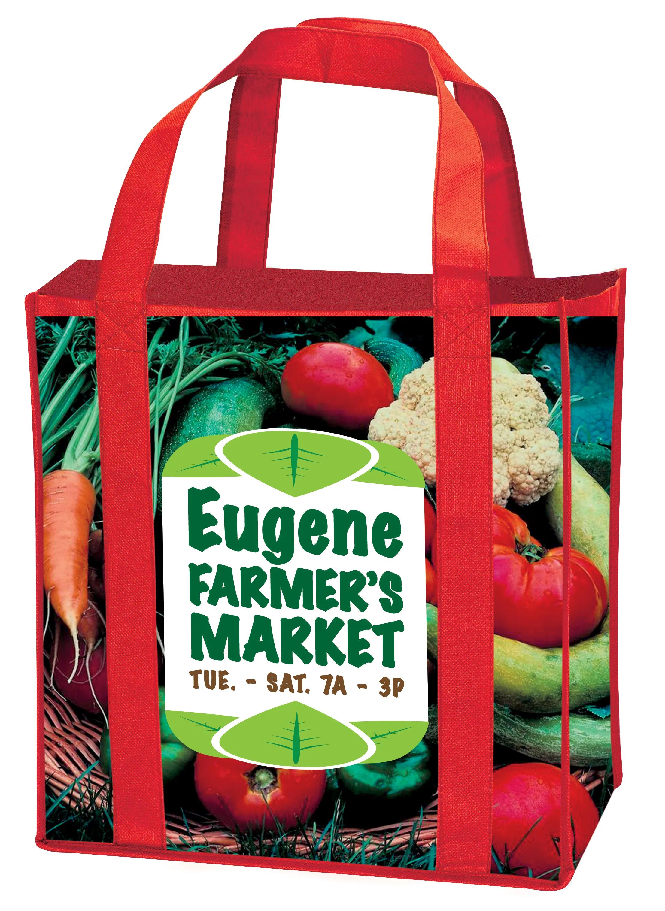 Laminated Non-Woven Grocery Tote 5 of 10