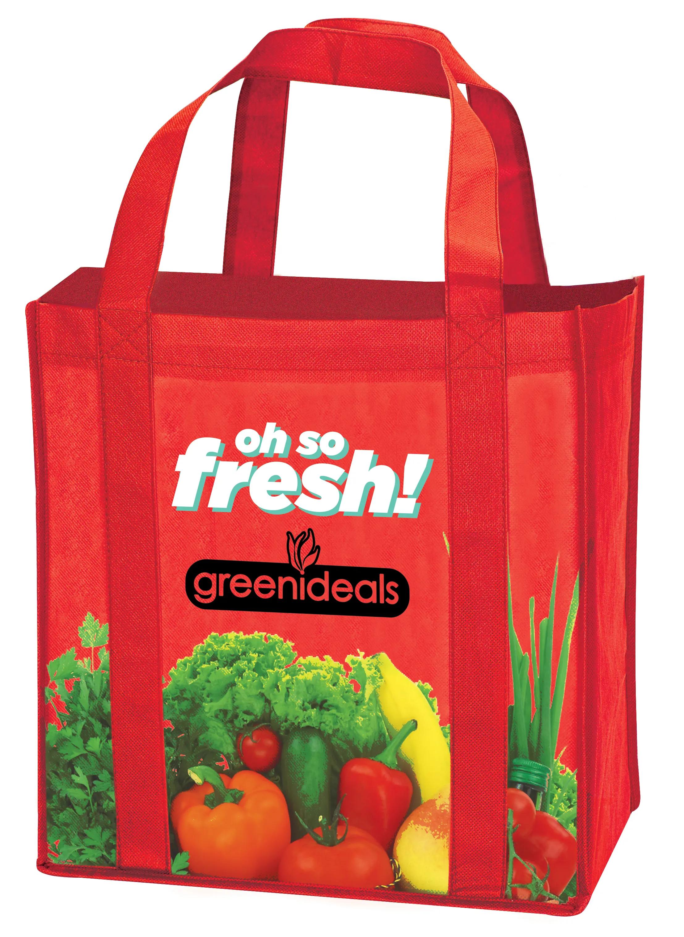 Universal Source® Laminated Non-Woven Grocery Tote