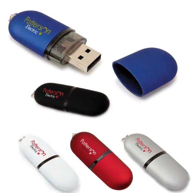 16 GB Oval USB 2.0 Flash Drive 5 of 11