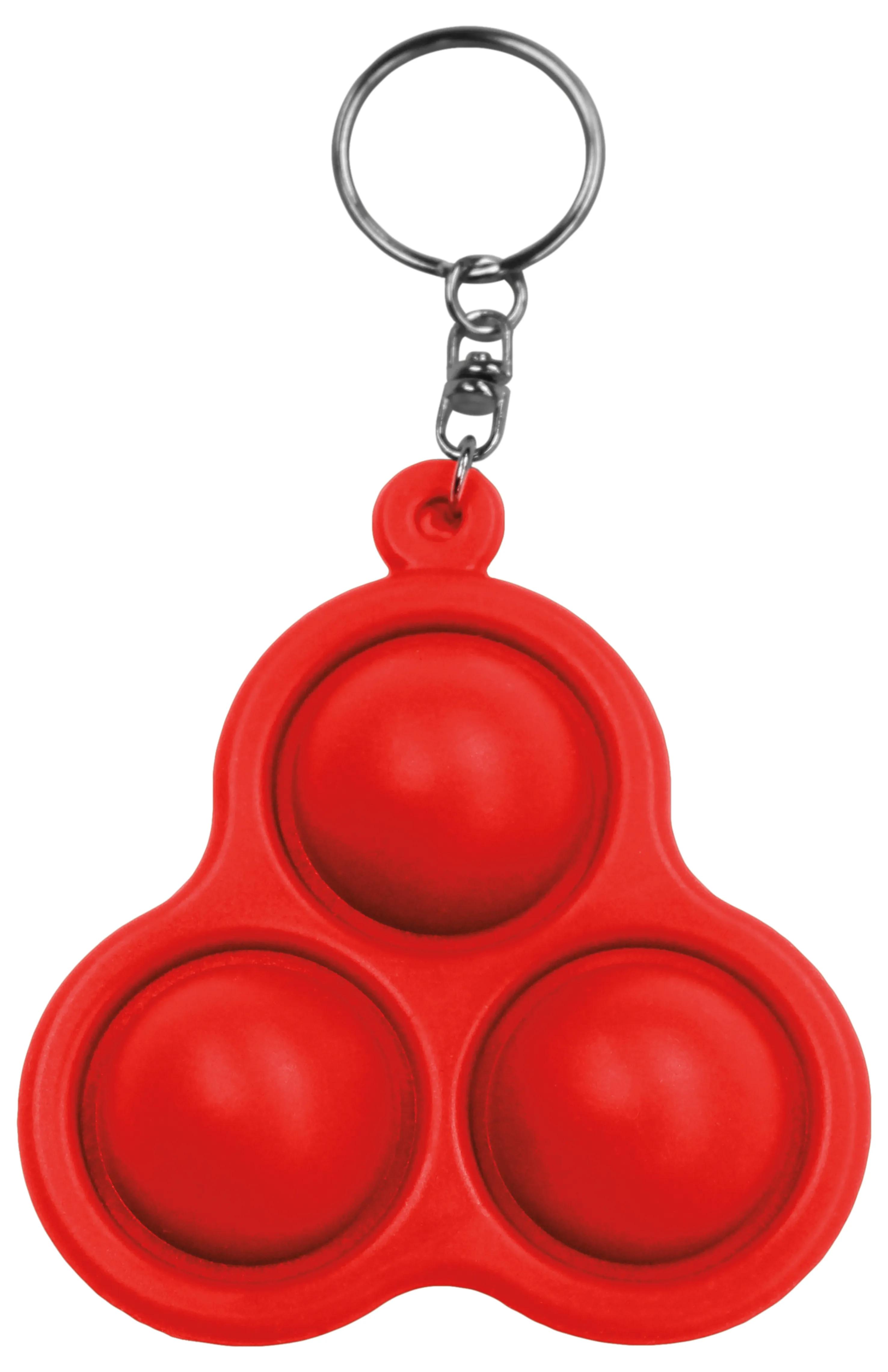 Pop 3 Bubbles Keychain