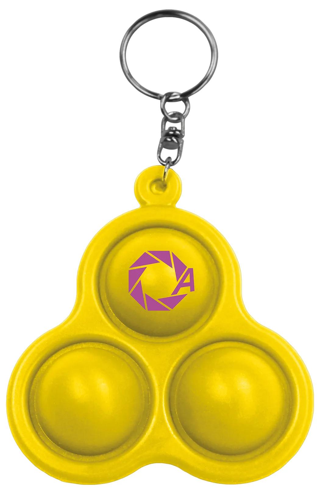 Pop 3 Bubbles Keychain 4 of 32