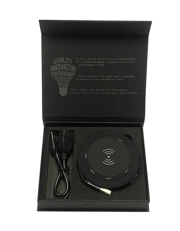 SCX Innovative Design™ Wireless Charger & 4 Hub 2.0
