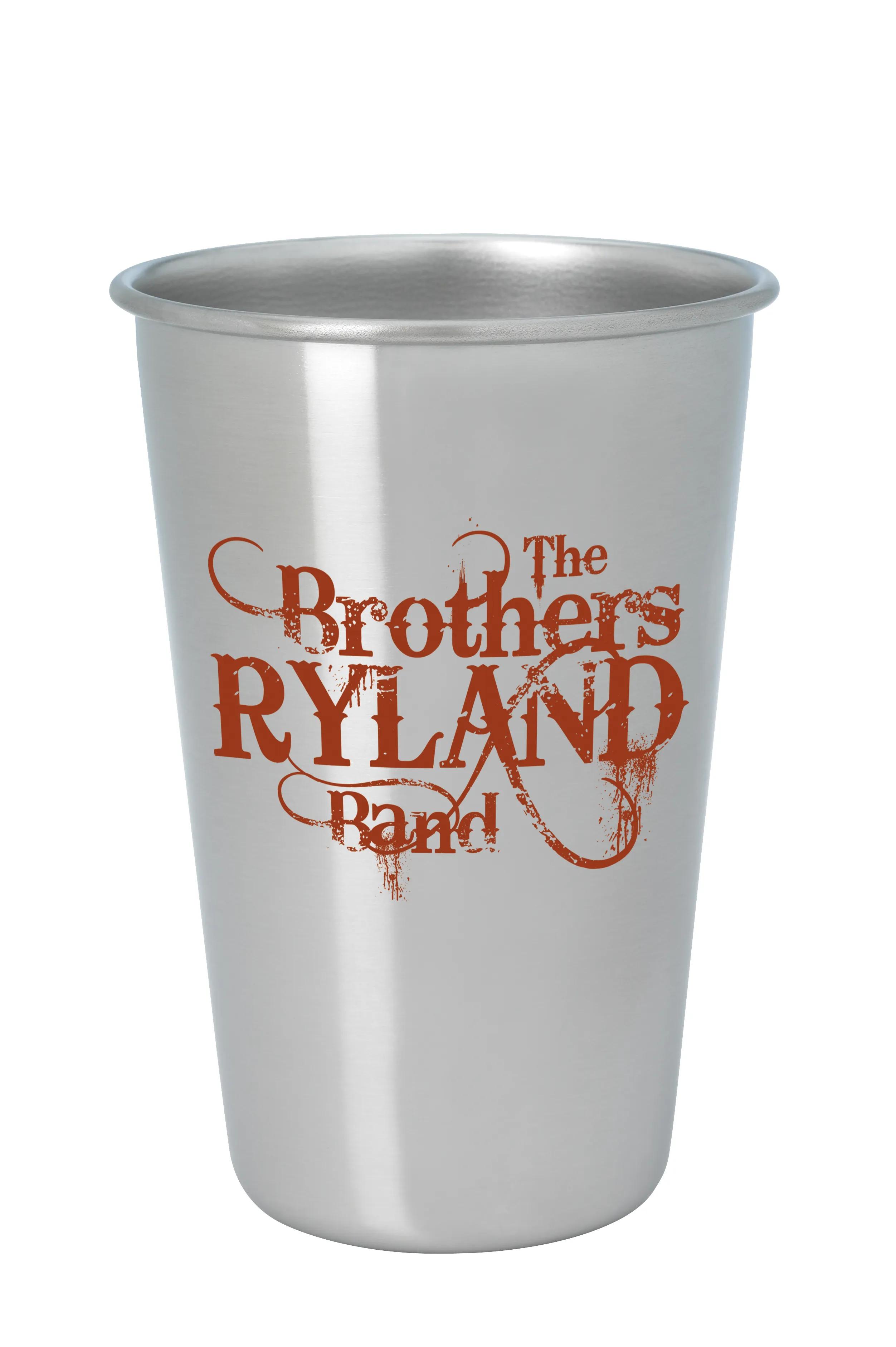Stainless Pint Glass - 16 oz. 4 of 4